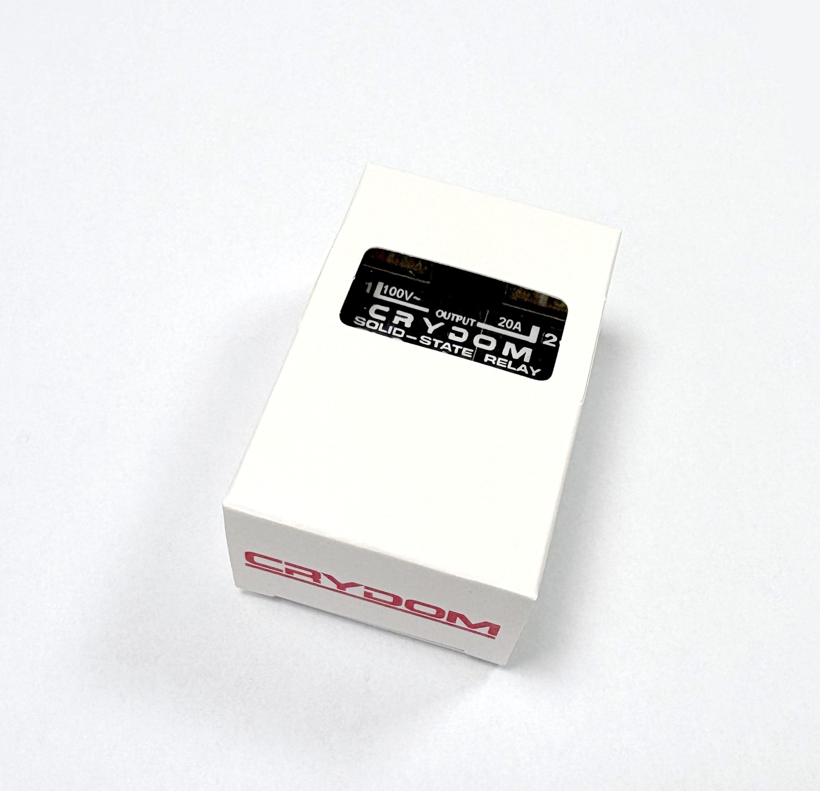 Crydom D1D20 DC OUTPUT PANEL MOUNT SOLID STATE RELAYS 20A 100 VDC NEW