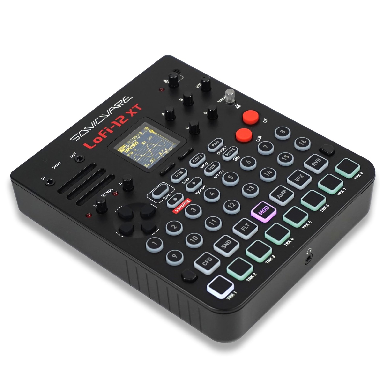 Sonicware Lofi-12 XT [Low-Resolution Digitizing Sampler] 12kHz/24kHz sampling +