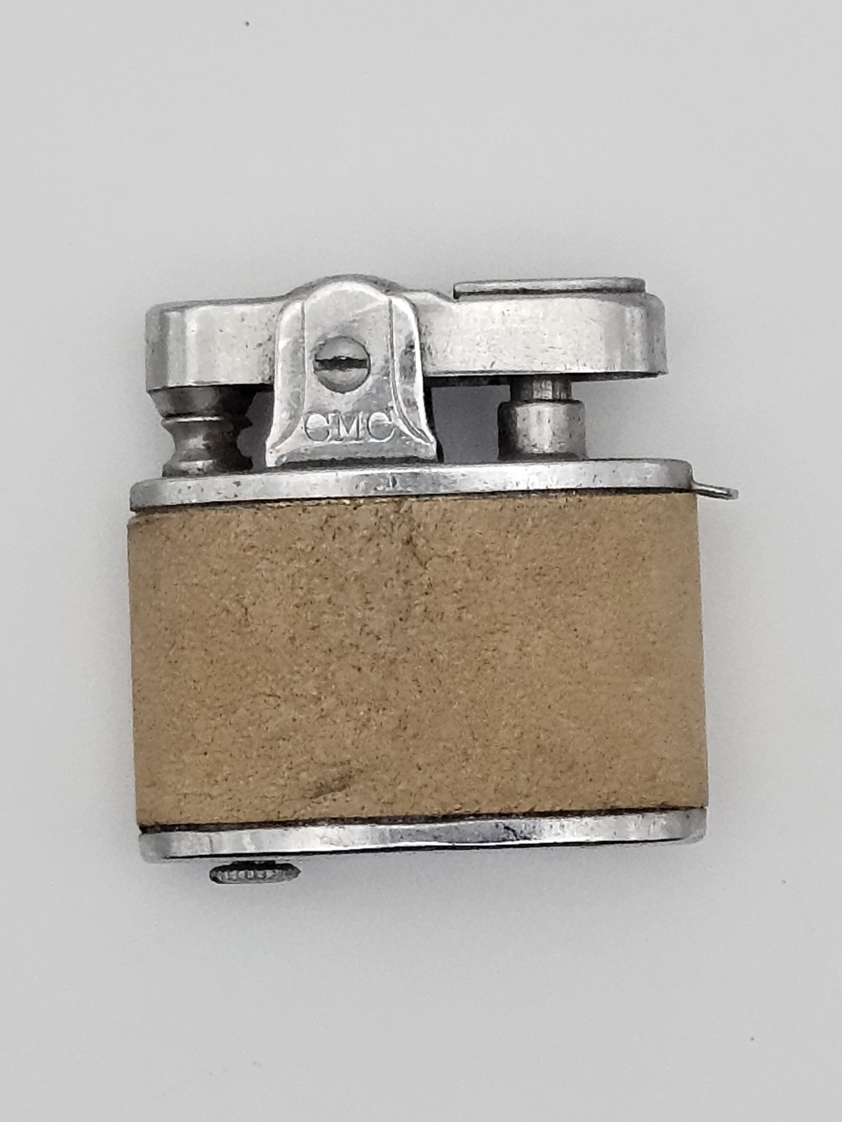Vintage CMC Continental Mini Petrol Lighter Key Chain. Not tested