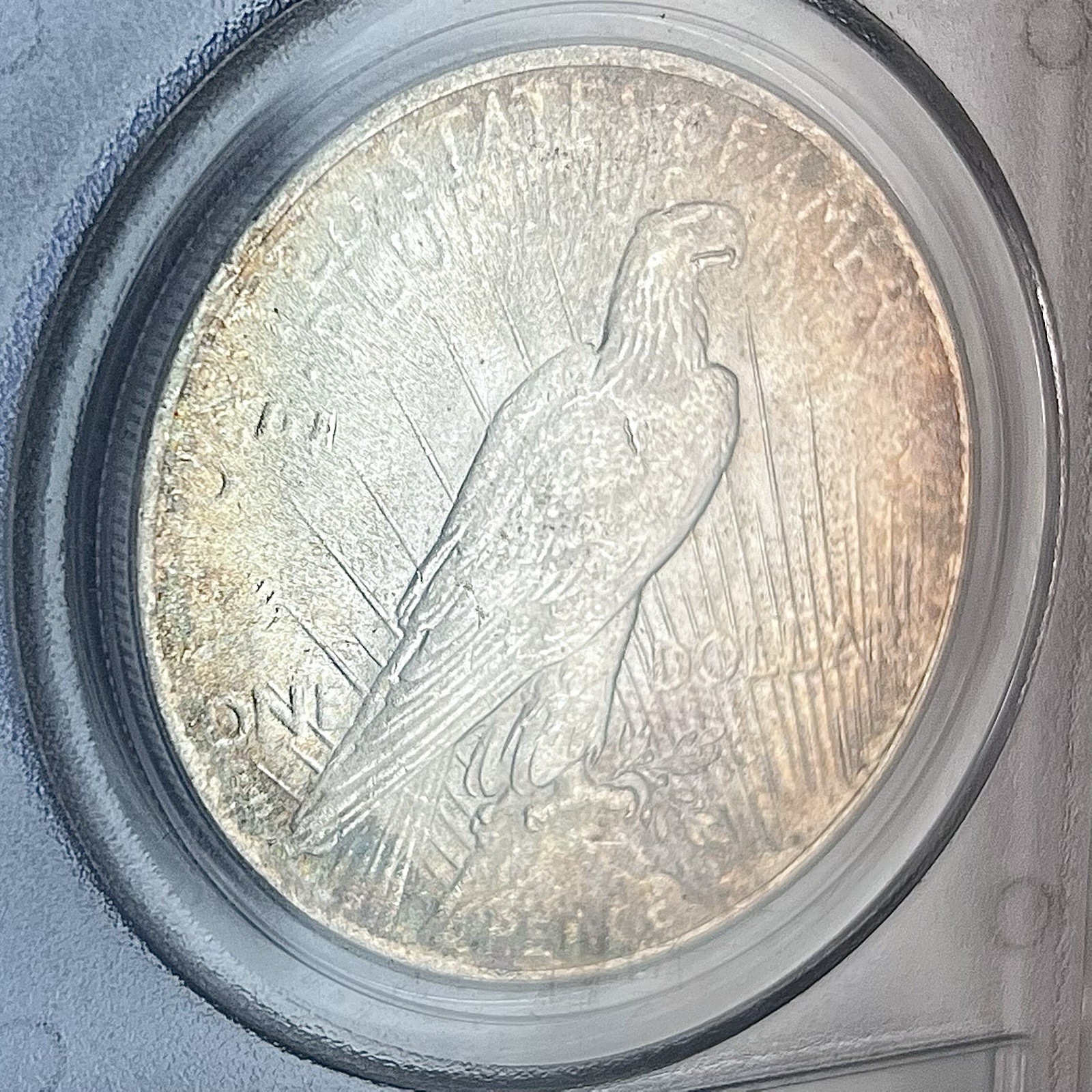 1924-P Peace Silver Dollar $1 PCGS MS63 90% Silver
