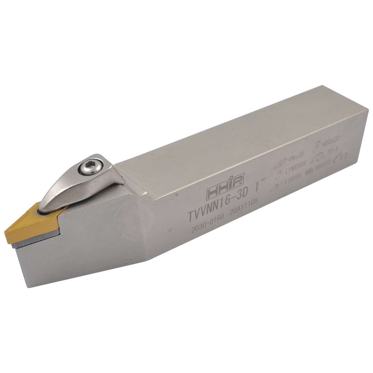 MVVNN 16-3D TURNING TOOL HOLDER - NEW RIGID CLAMP DESIGN (2030-0160)