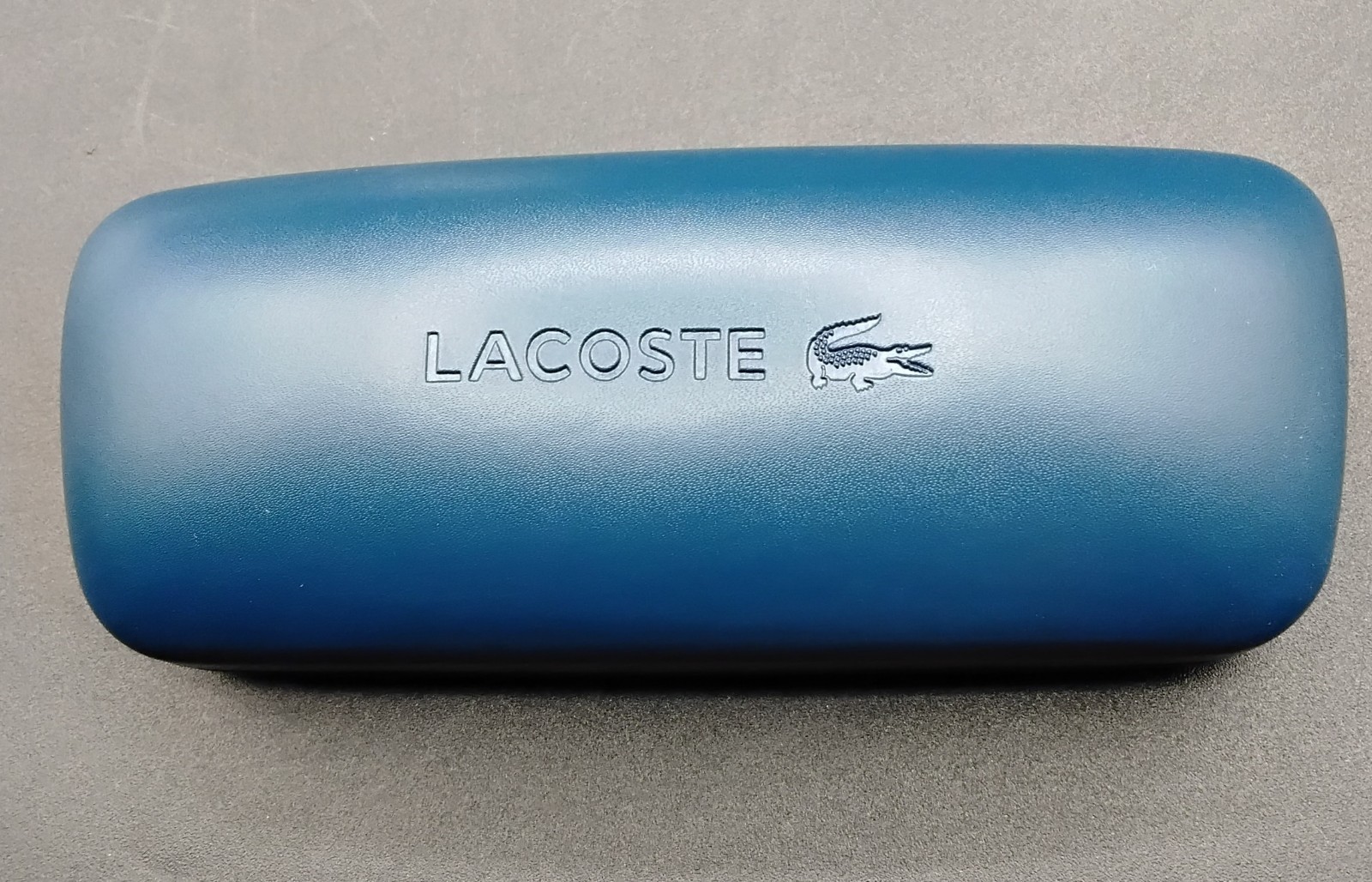 NEW LACOSTE Blue Medium Hard Case for Sunglasses /Eyeglasses
