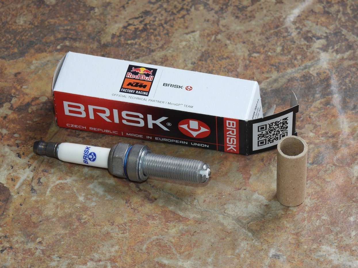 BRISK COR12LGS Multipoint Racing Spark Plugs fit: KTM 125 Duke 2024 to 2025