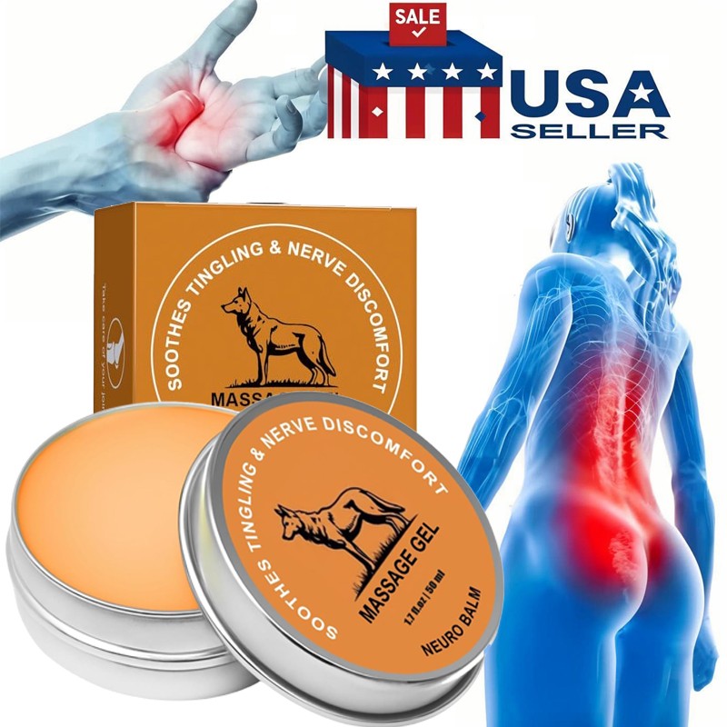 Therawolf Neuro Balm, Joint Care Soothing Cream, Herbal Cooling Soothing Cream