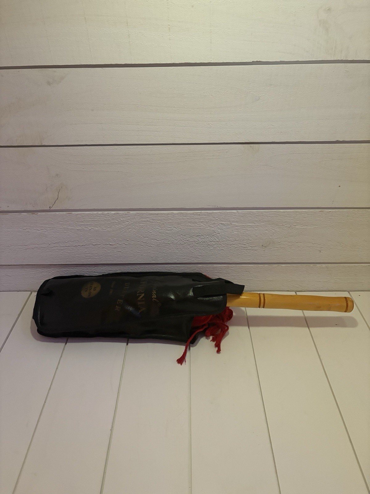 Classic Car Duster with Solid Wood Handle Includes Storage Case - Popular