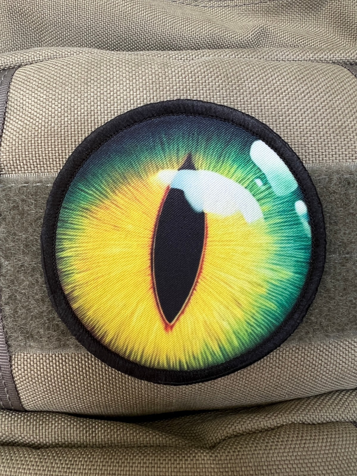 Camo Kitty Morale Patch Tactical ARMY Military Army Funny Hook and Loop Patch