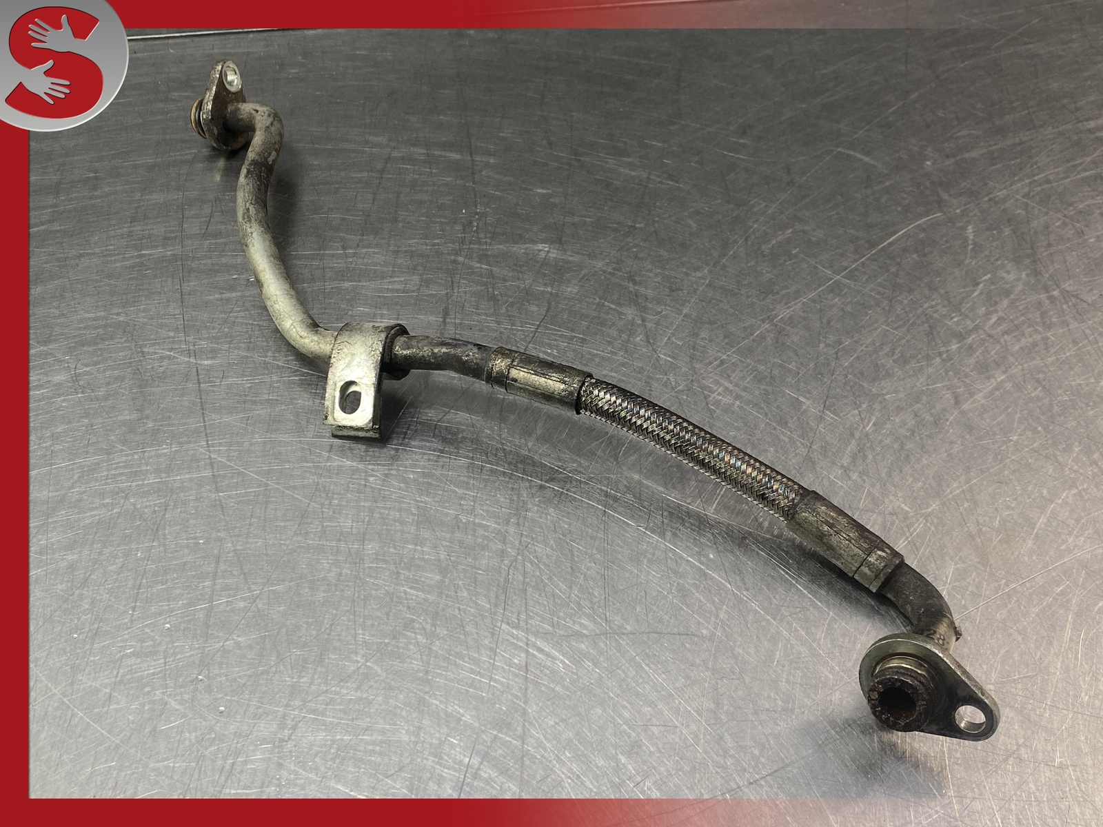 12-17 Fiat 500 OEM 04892824AD thermostat housing tube pipe