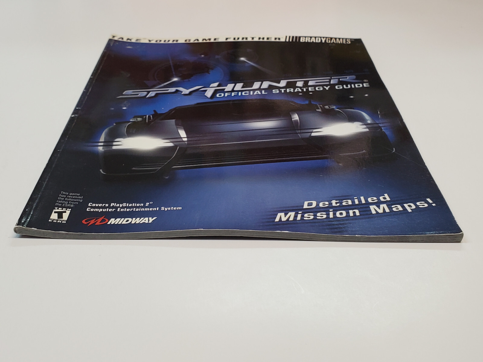 Spy Hunter Brady Games Strategy Guide Book *