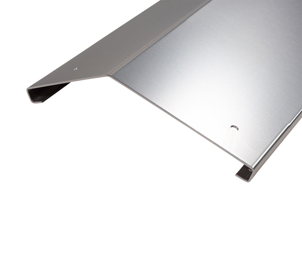 2Pk 103" Telescopic Wind Deflector for Dump Truck Tarp System, Mounting Hardware