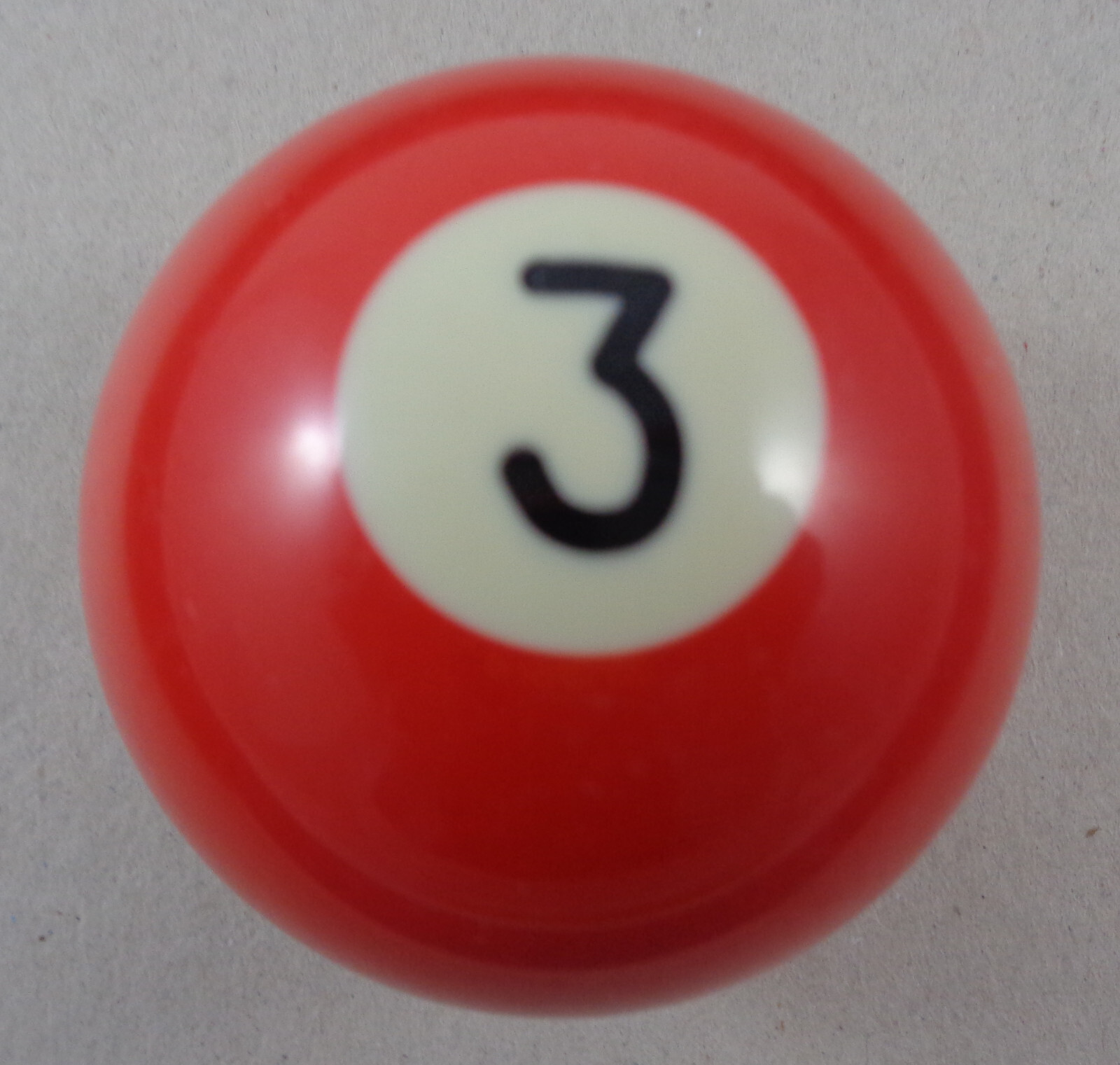 # 3 ball used replacement pool table billiard ball - standard 2.25" size: 2-1/4"
