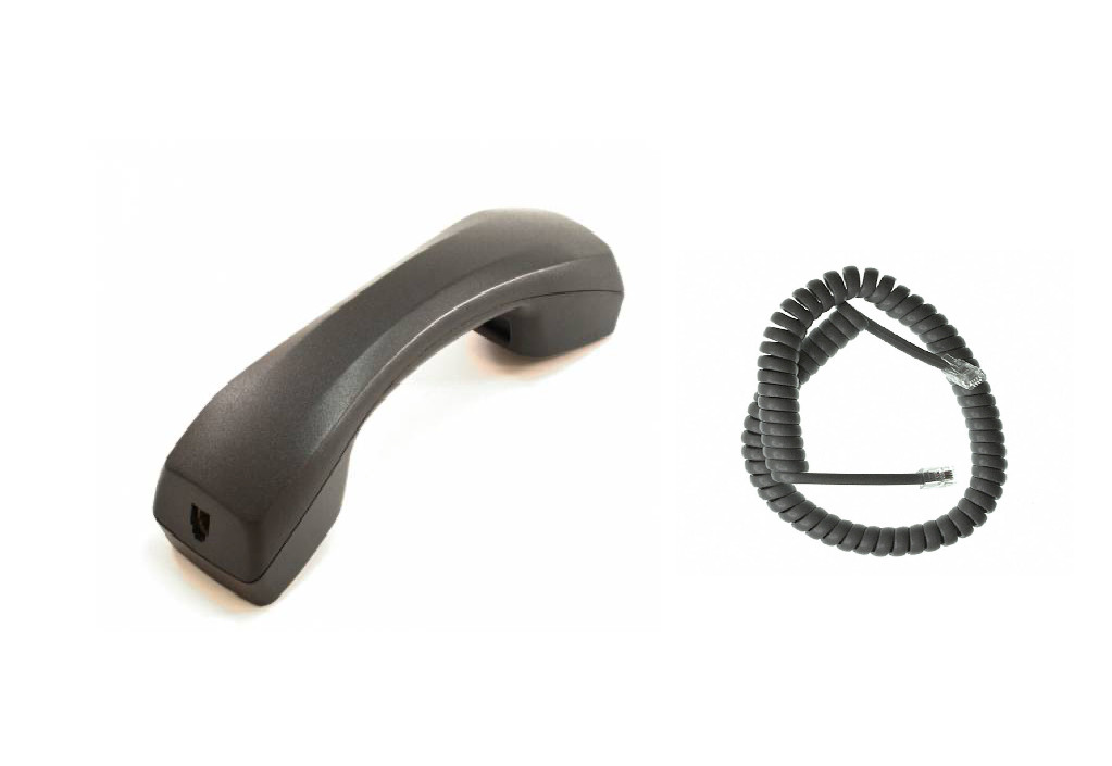 Toshiba DKT3220-S Replacement Handset w/ Handset cord (Charcoal) *NEW*