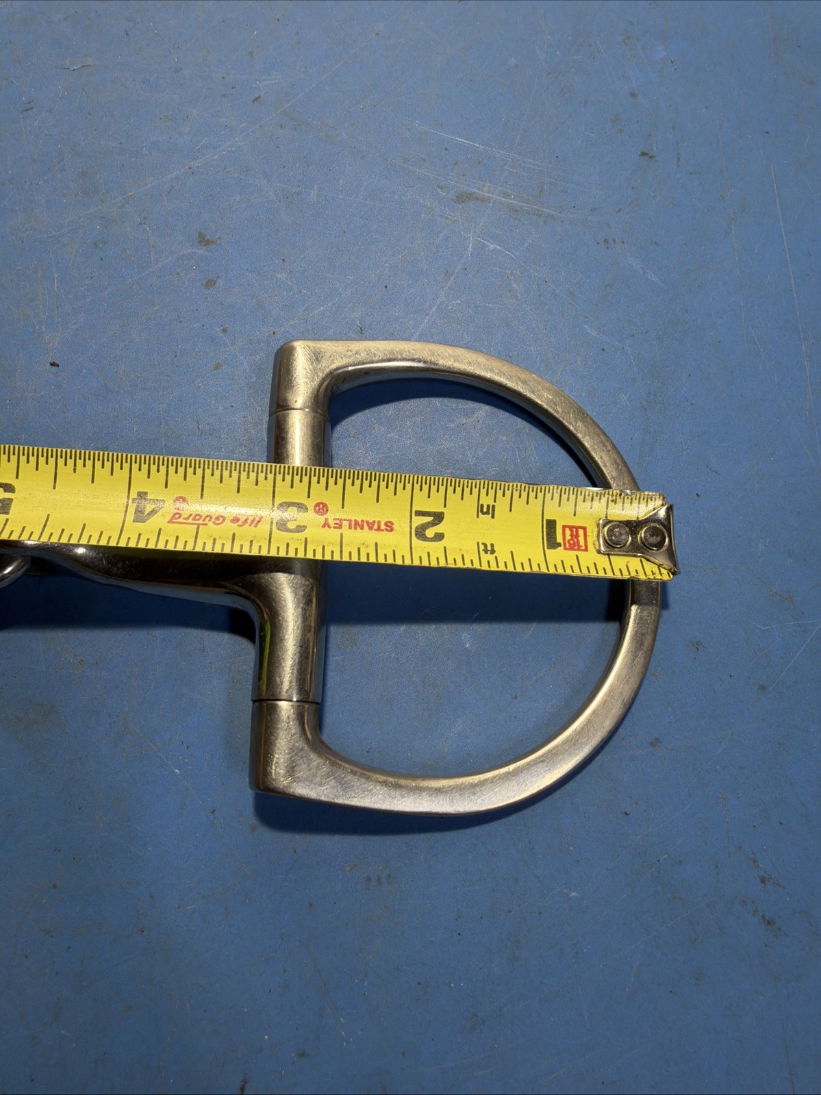 Korsteel Stainless Hunter Dee Oval Link Snaffle Bit 5inch