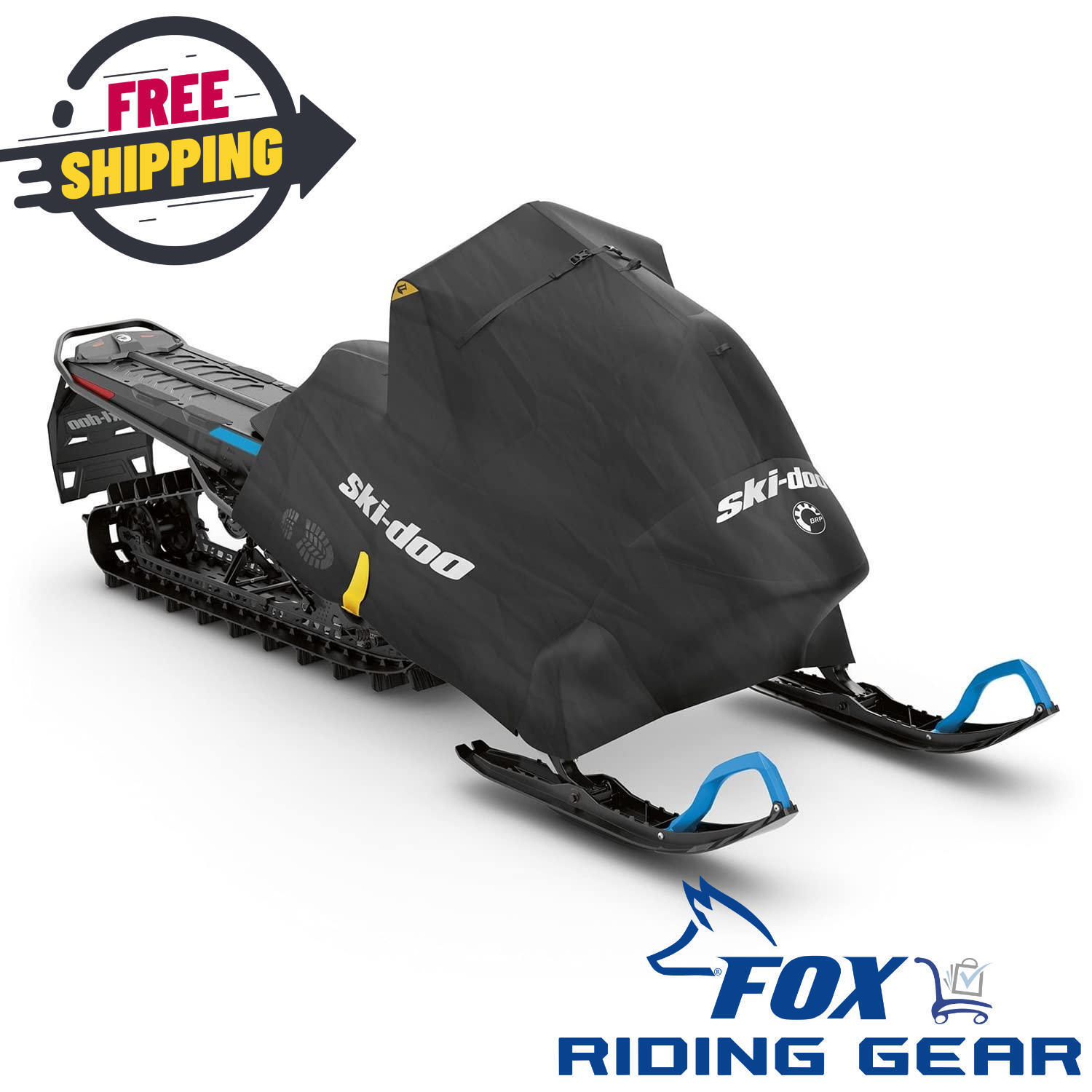 Ski-Doo New OEM Ride On Cover (ROC) System With Quick Release Buckles, 860201842