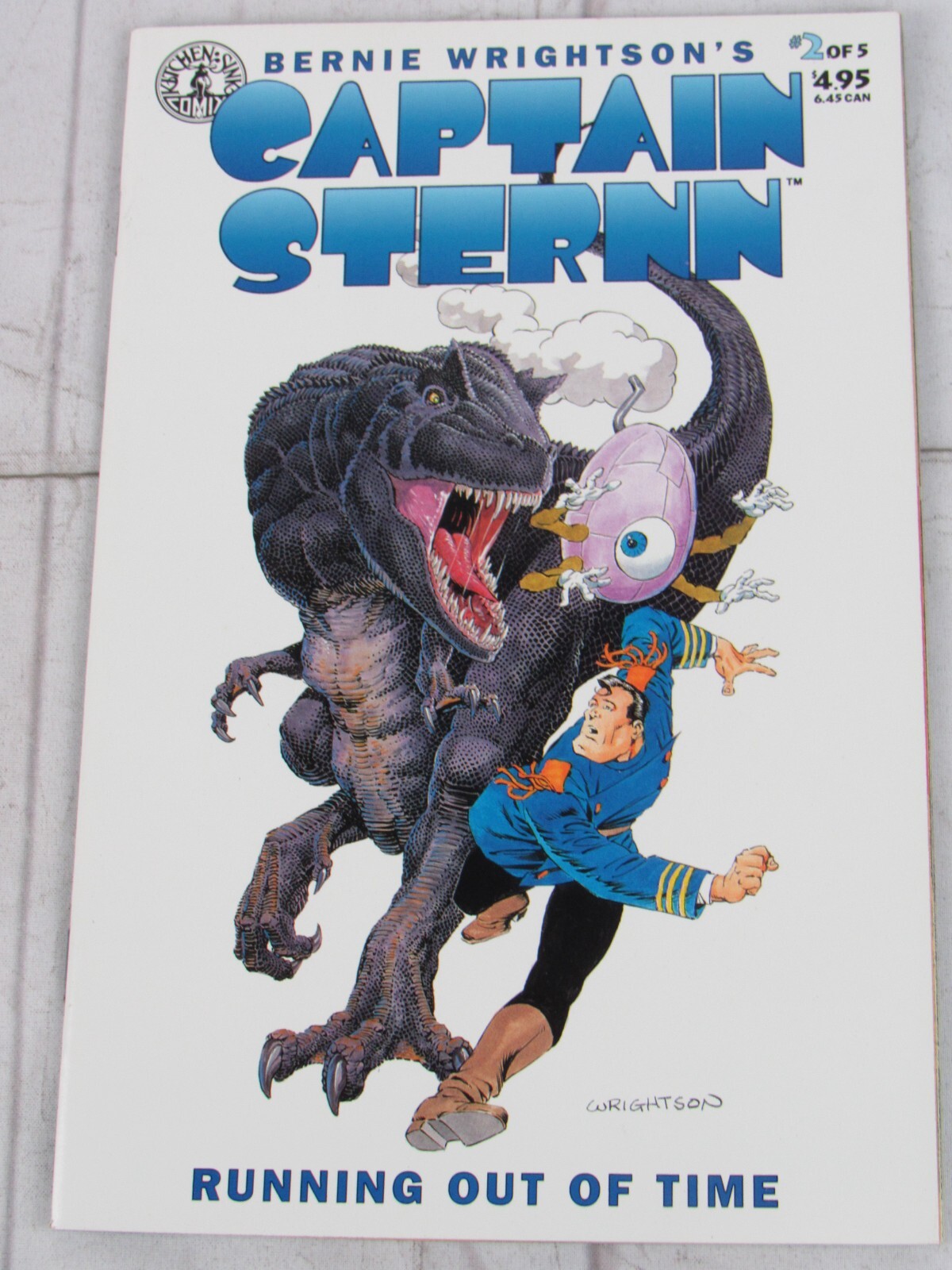 Captain Sternn: Running Out of Time #2 Dec. 1993 Kitchen Sink Comix