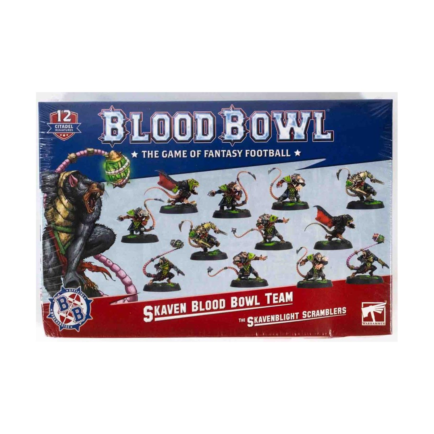 GW Blood Bowl Skaven Skavenblight Scramblers (2020 Ed) SW (New)