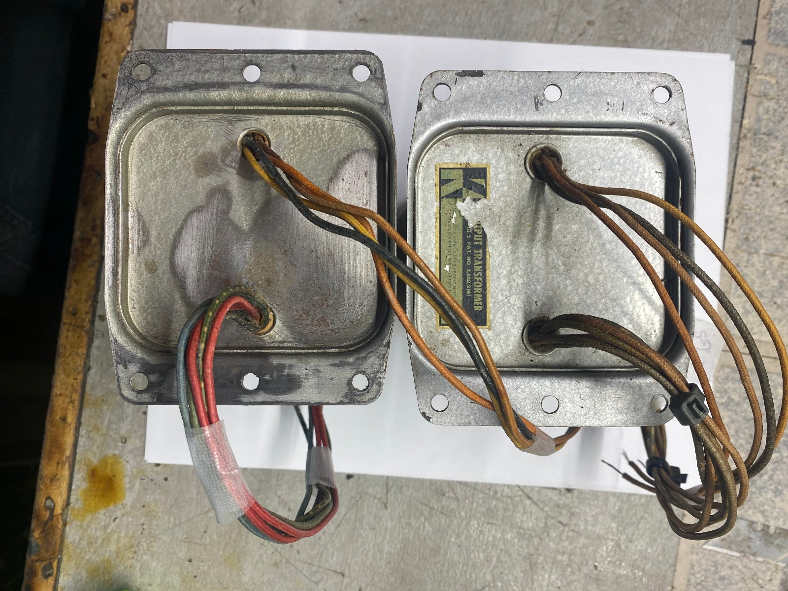 acrosound transformer TO-300 pair  primary checked