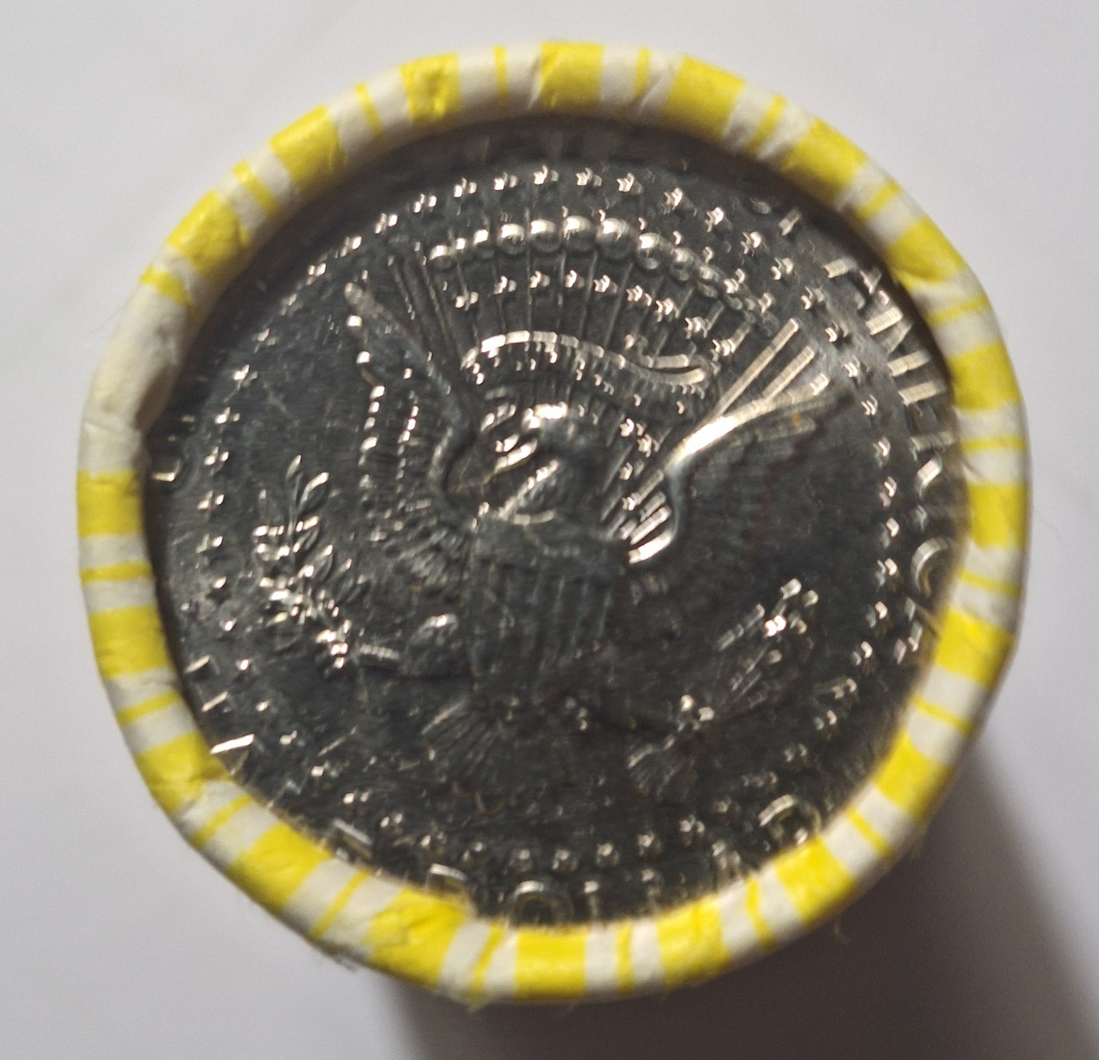 1996-P Kennedy Half Dollar Roll Unsearched