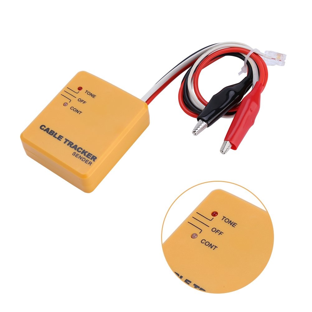 Wire, Network Electrical Cable Tester Tone Generator and Probe Kit, RJ11 Circu...