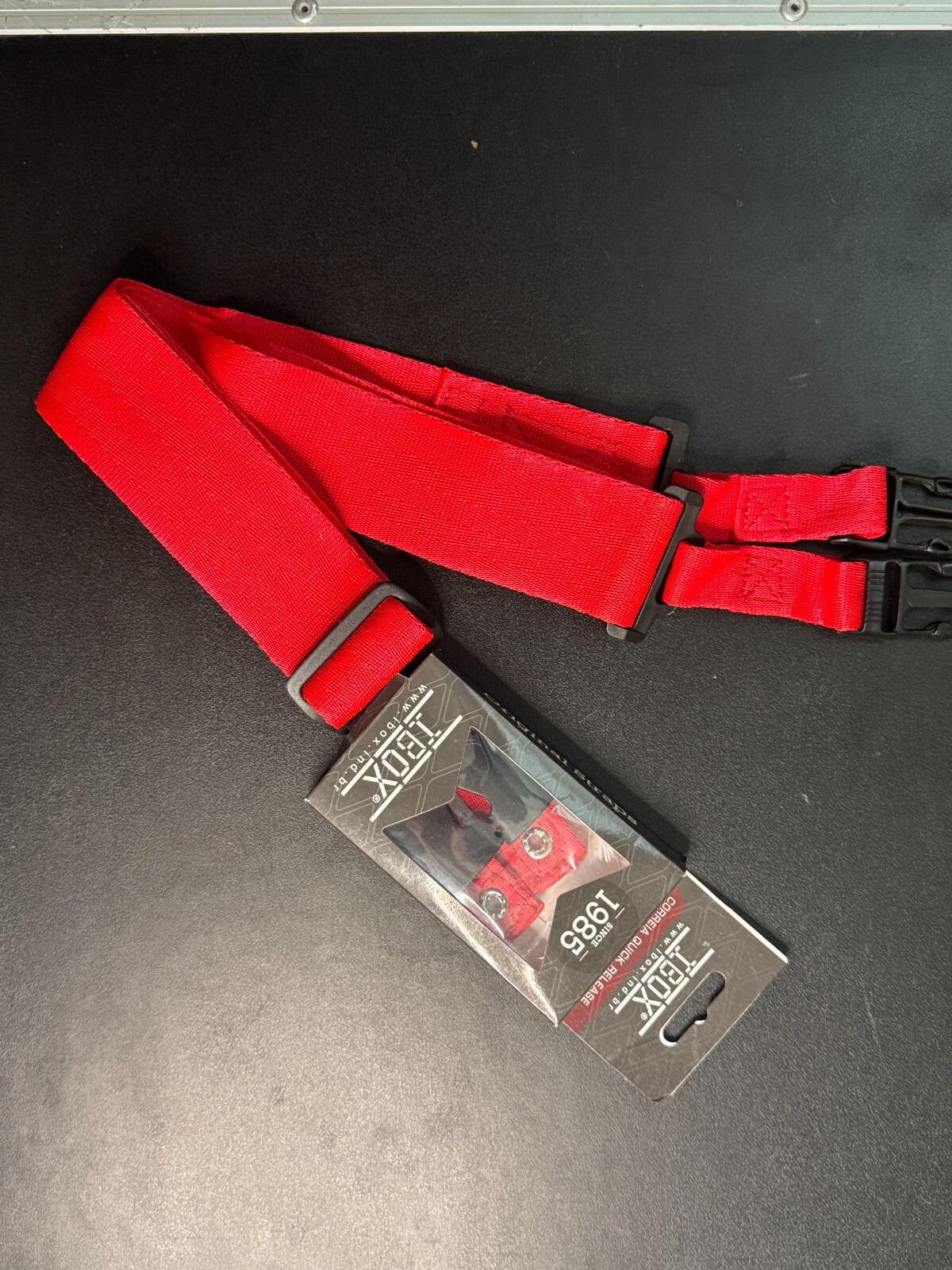 IBox Adjustable Guitar Strap-Durable Nylon with Snap Ends
