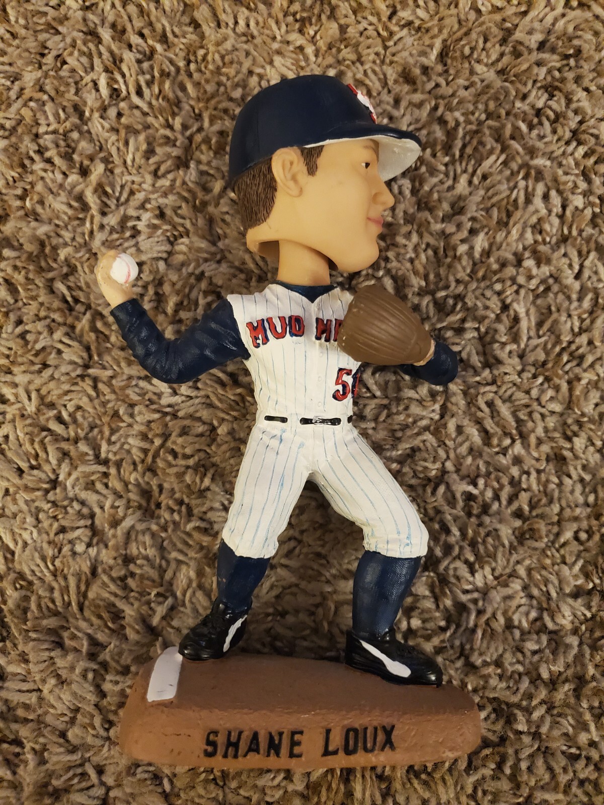 SHANE LOUX Toledo Mud Hens Bobblehead