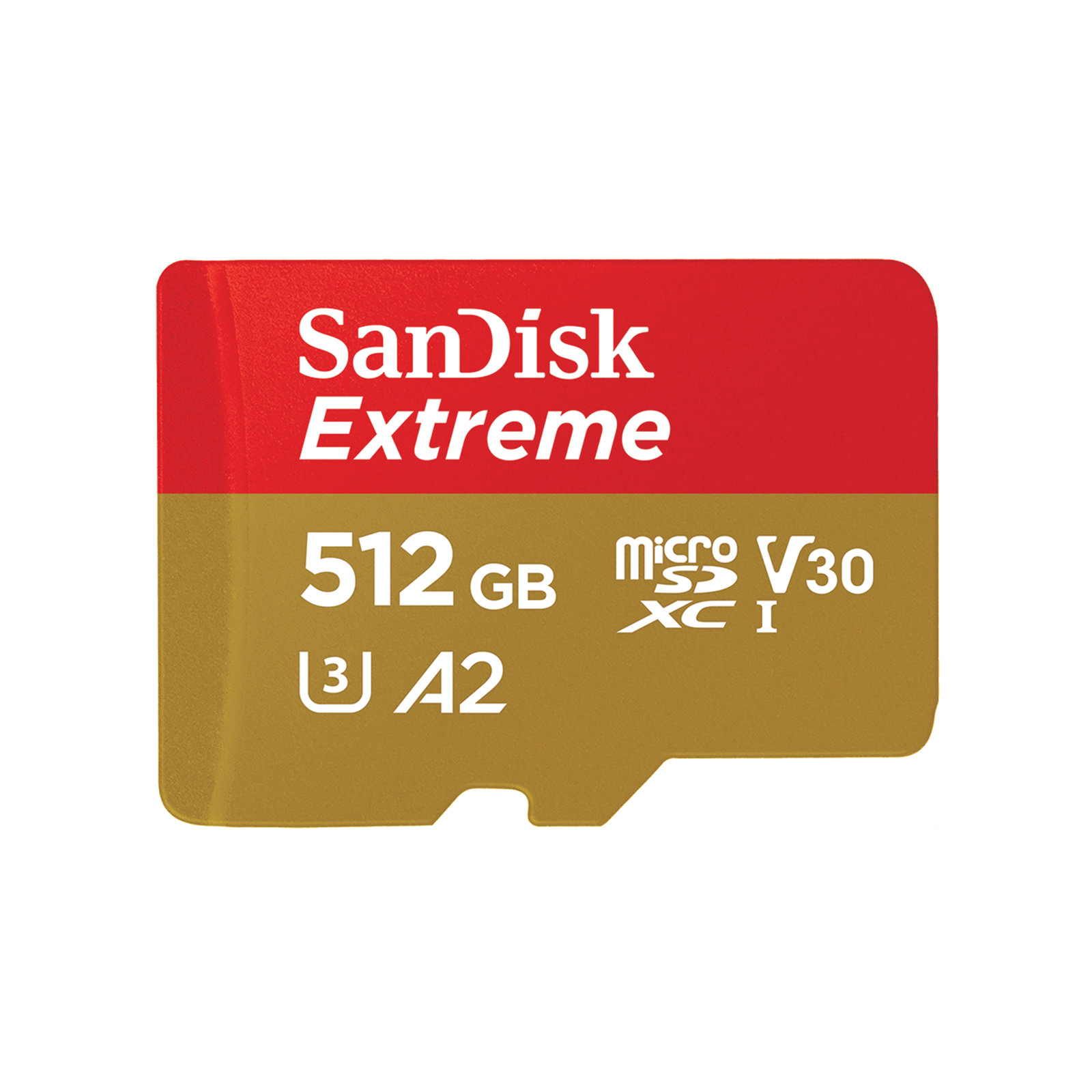 SanDisk 512GB Extreme microSDXC UHS-I Memory Card - SDSQXAV-512G-GN6MA