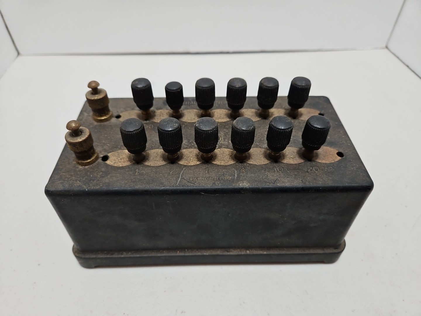 Central Scientific Cenco Decade Resistance Box Resistor Vintage Steampunk