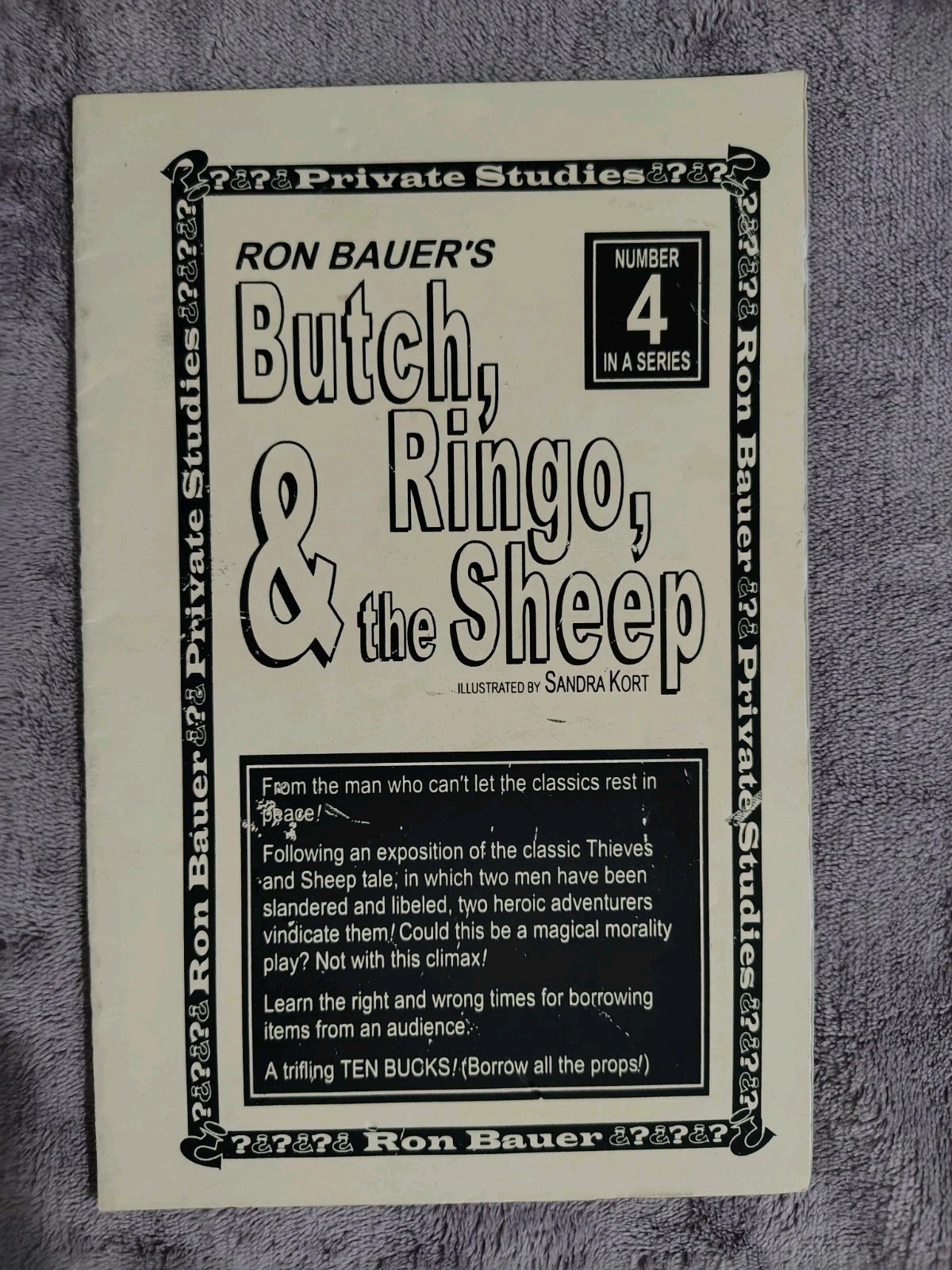 Ron Bauer Private Studies Number 4: Ron Bauer's Butch, Ringo, & The Sheep
