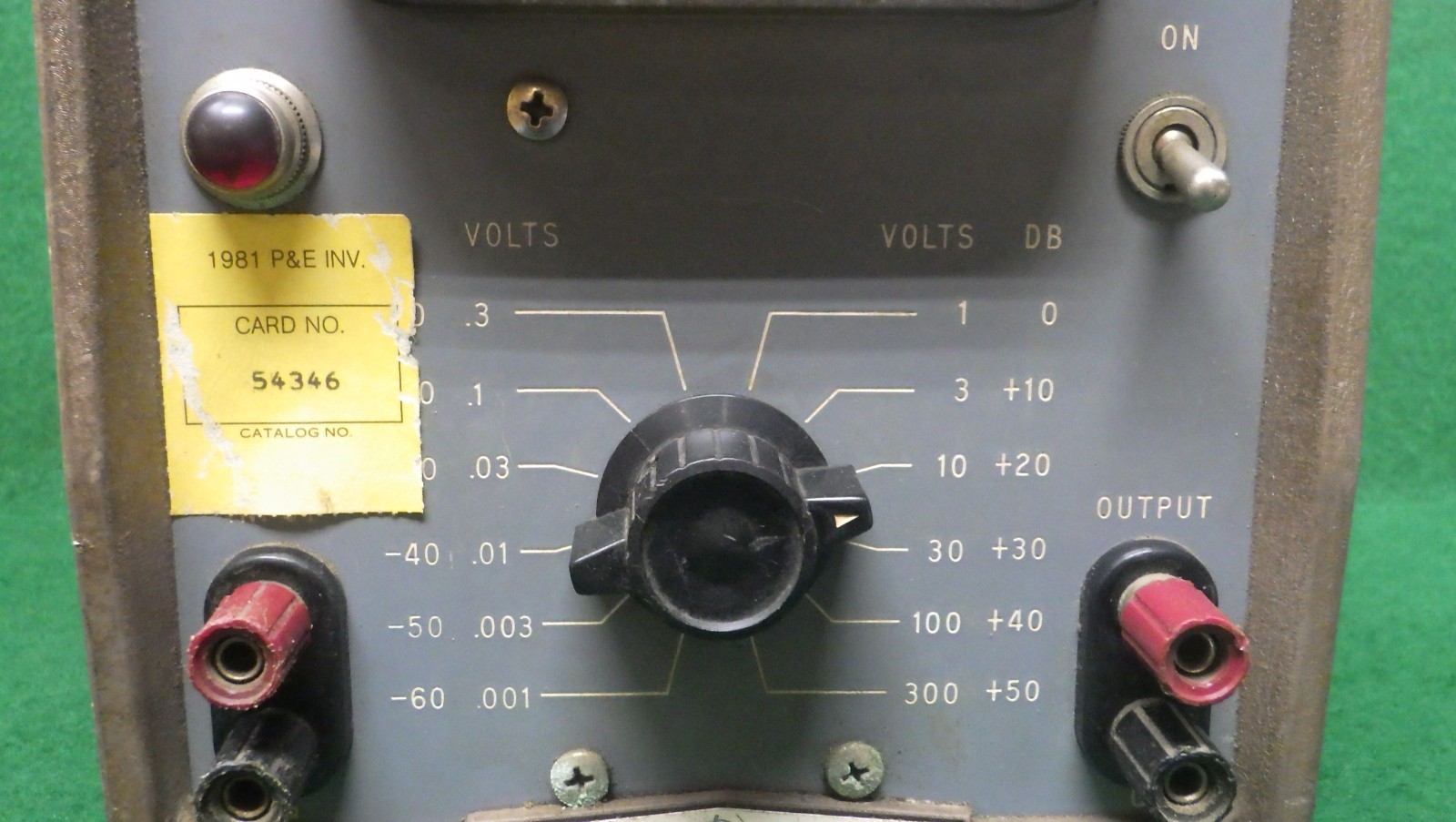 Vintage Hewlett Packard 400D Vacuum Tube Voltmeter Powers On/Untested #2
