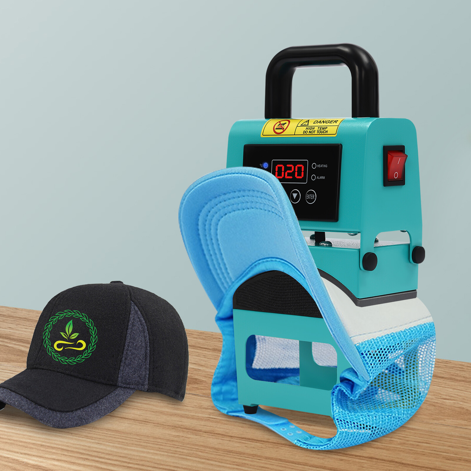 Heat Press Machine Digital Hat Cap Baseball Printer Transfer Sublimation DIY
