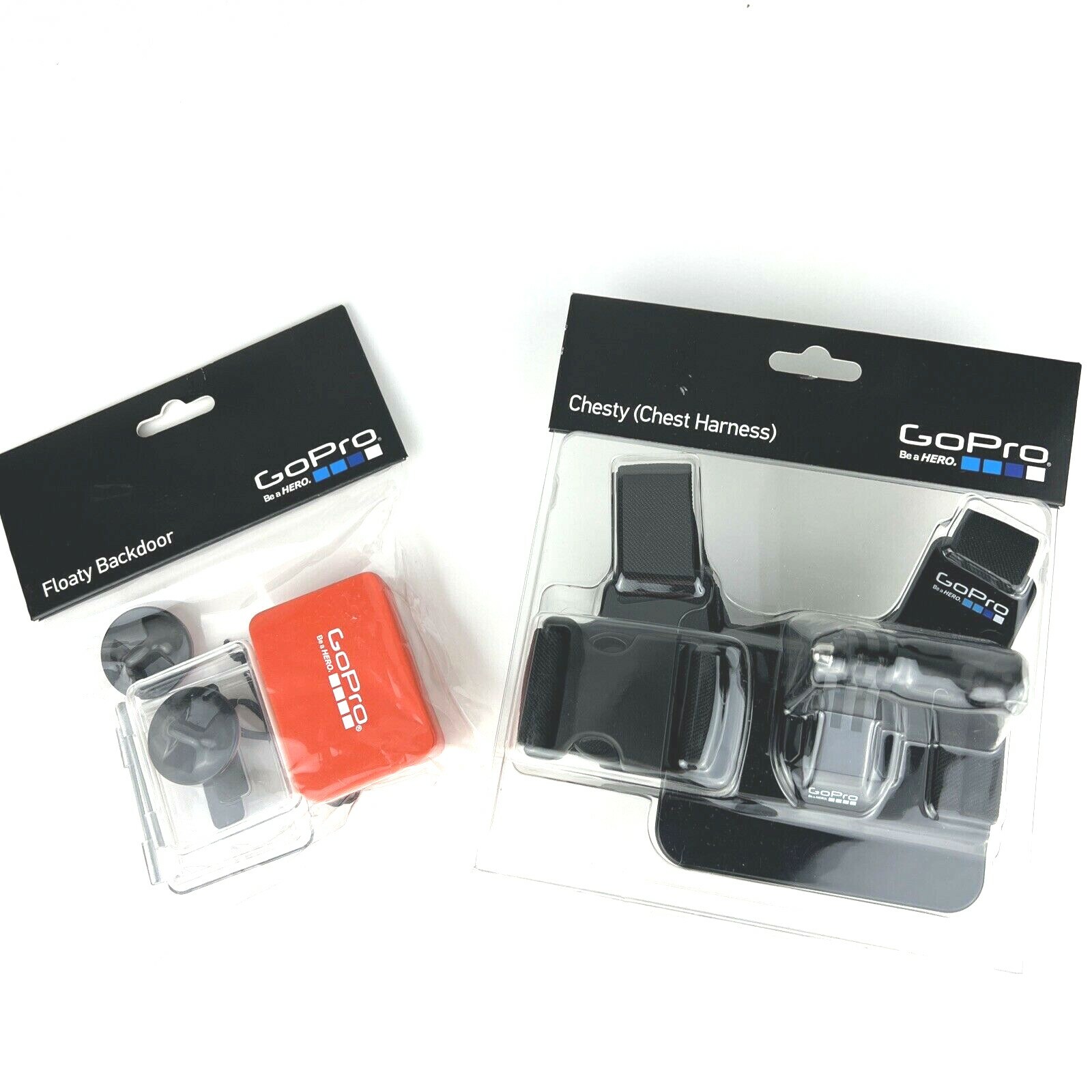 Brand New Gopro Chesty (Chest Harness) With Floaty Backdoor Case Sealed