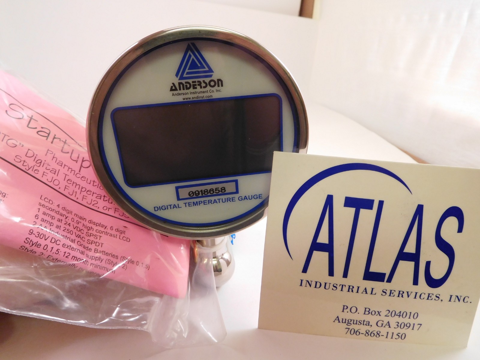 ANDERSON DIGITAL TEMPERATURE GAUGE FJ0140842330000  (E1)