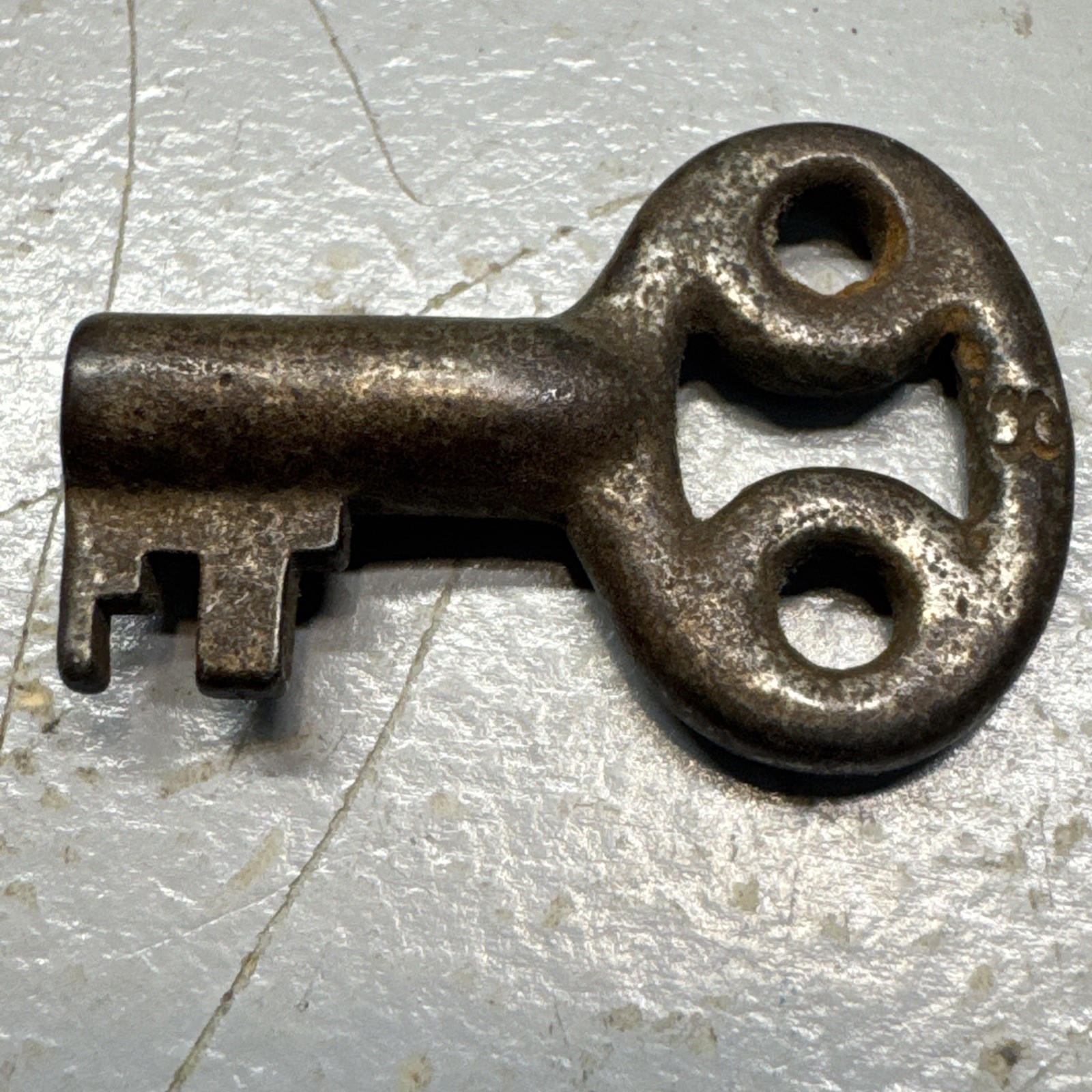 Antique Hollow Barrel Skeleton Key 1.25”