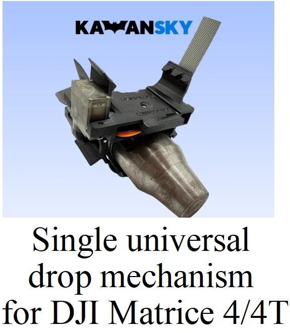 Payload Drop System for Matrice 4/4T Drone Universal Release Mount