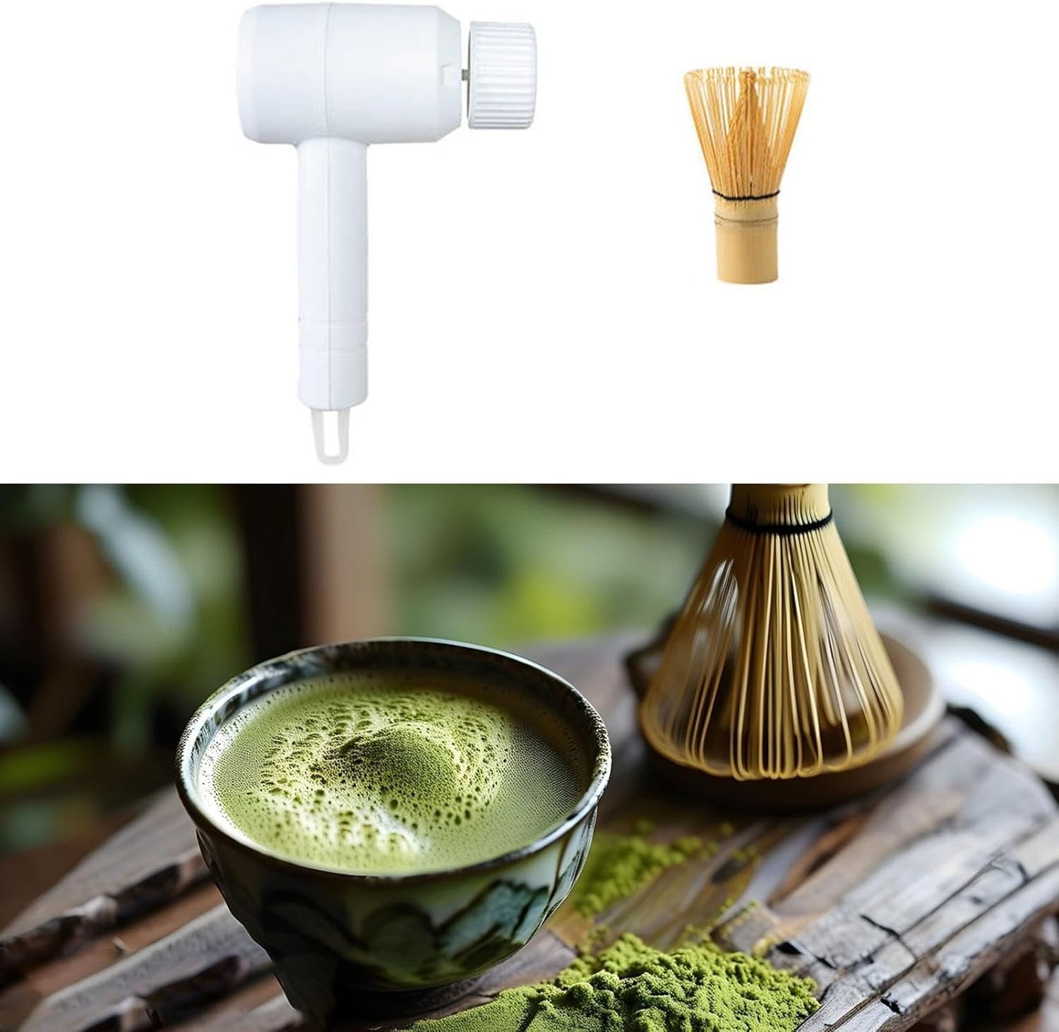 Matcha Former Electric Tea Whisk Handy Chasen Green Tea Matcha Blender