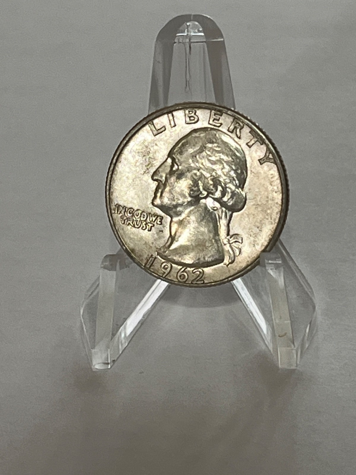 1962 Washington Silver Quarter 25c Nice Circulated # TC124