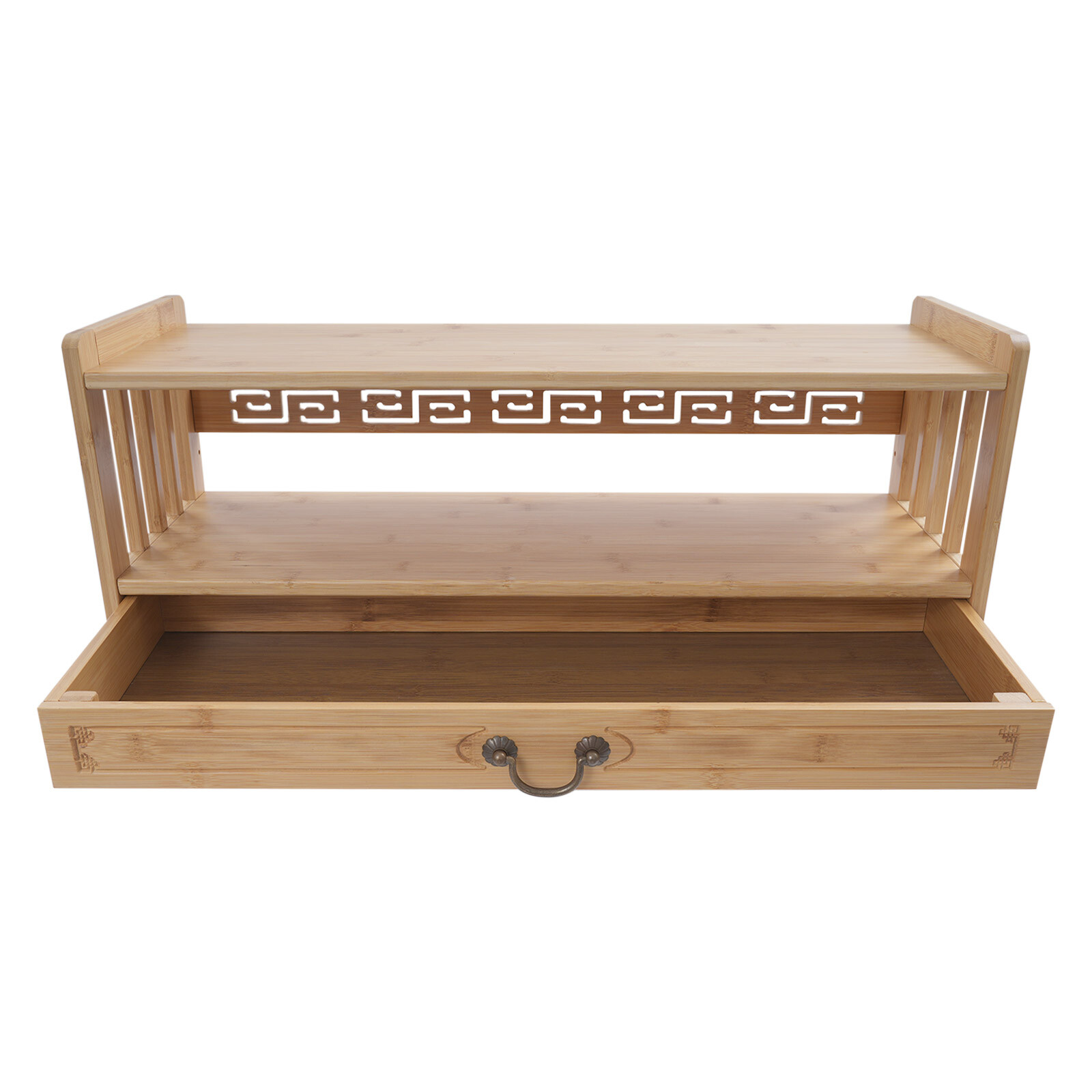 Meditation Storage Table Altar Table with Drawer Rectangular Desktop Organizer