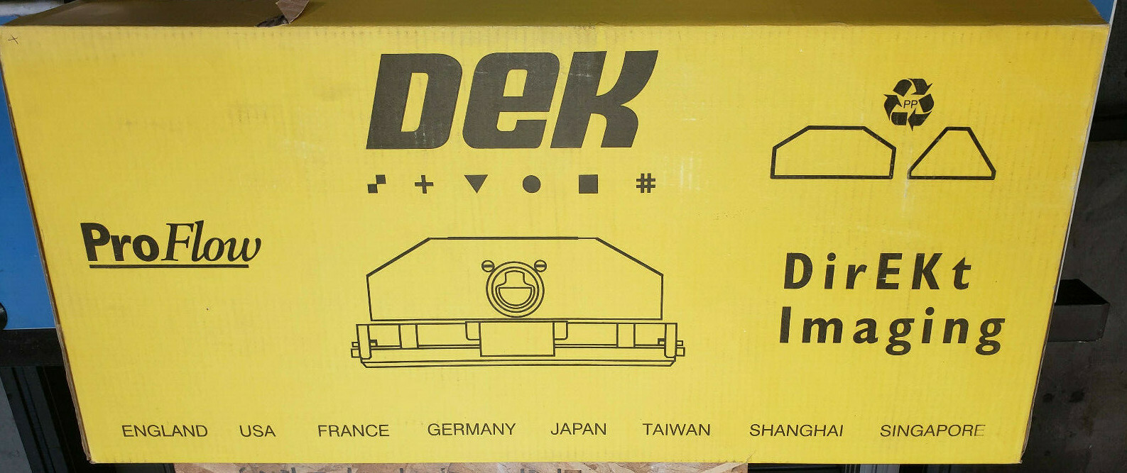 DEK Proflow Head Kit , NEW! for Dek Screen Printer