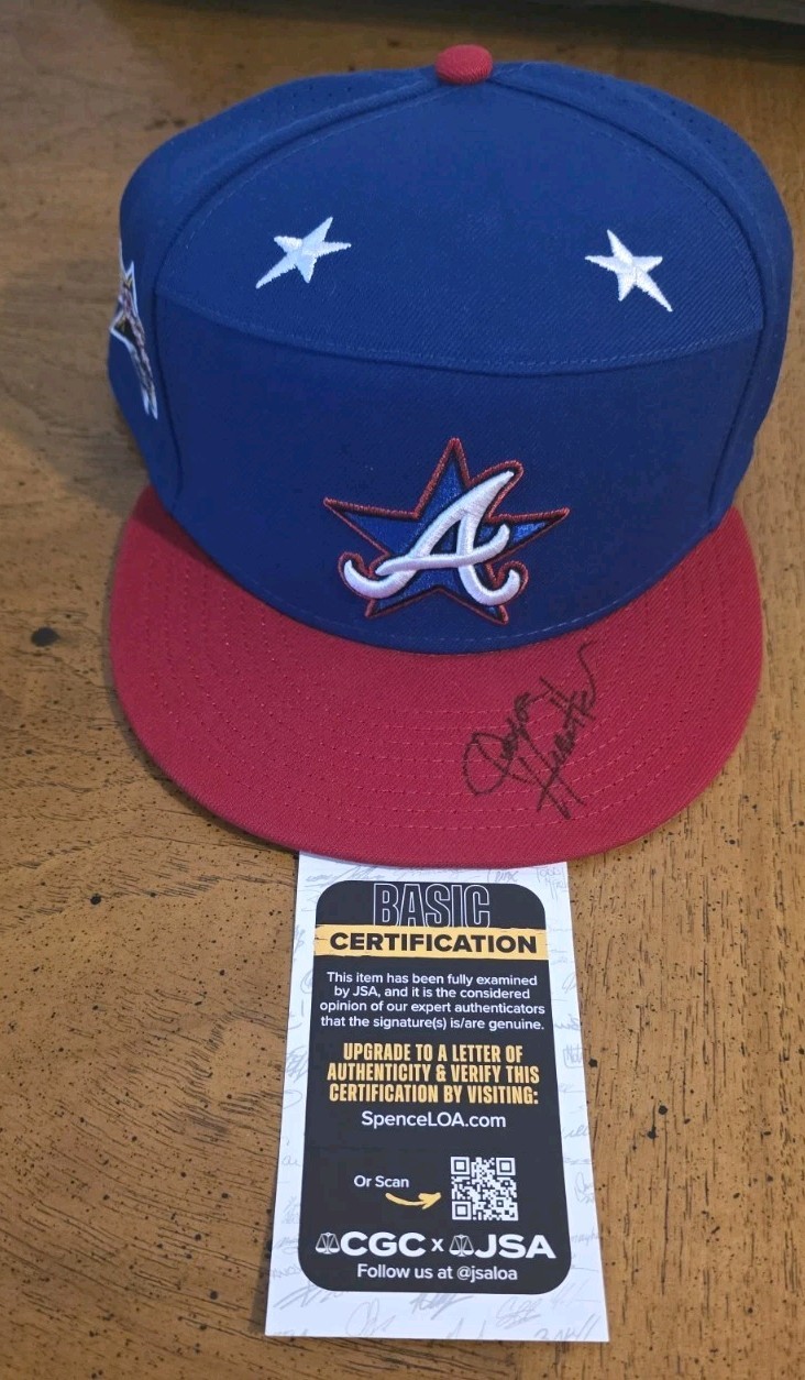 Quavo Autographed 2025 Atlanta Braves All Star Game Hat With Exclusive Patch JSA