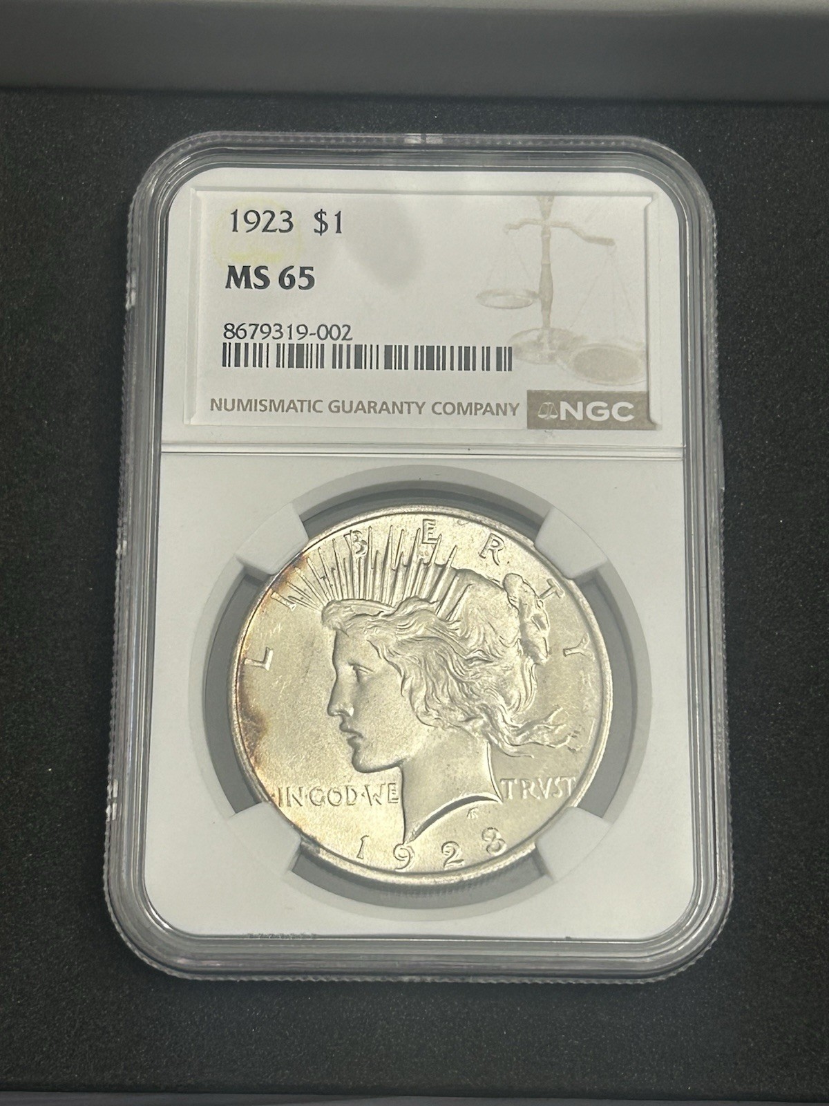 1923 Peace Silver Dollar MS65