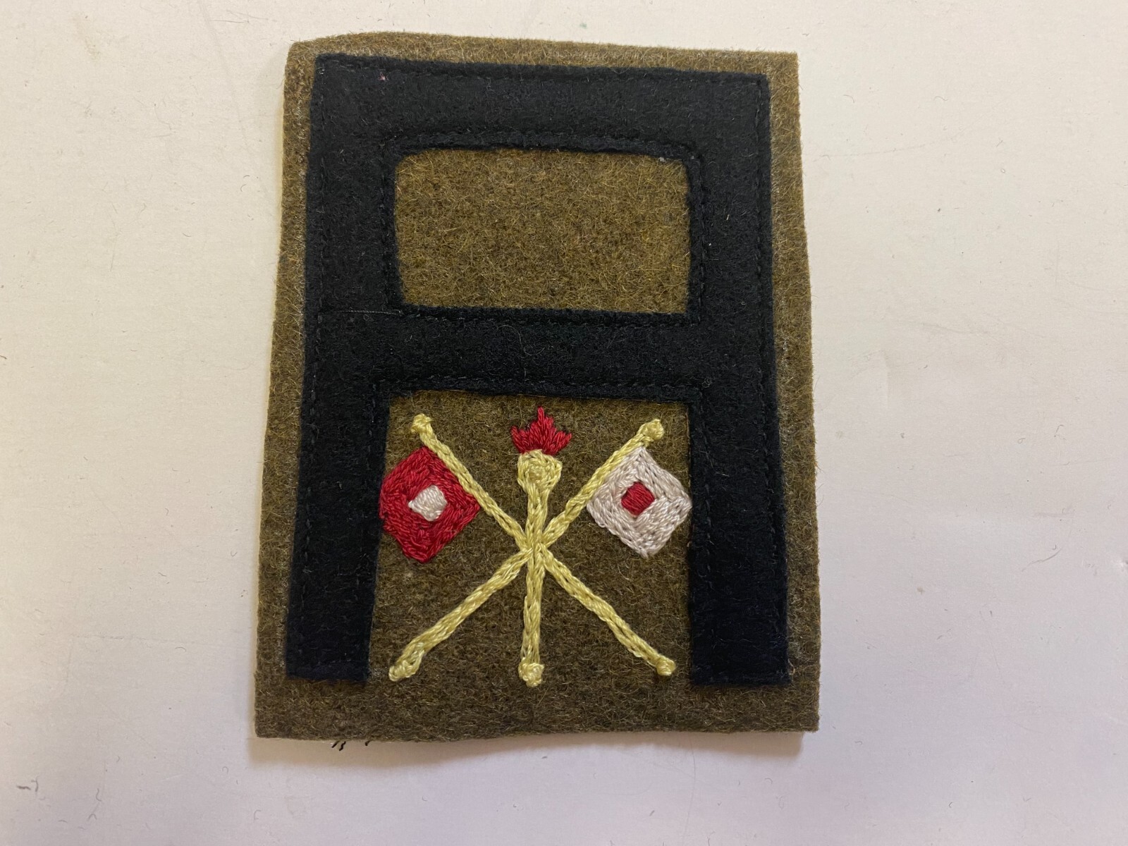 F0221 Repro WW1 US Army 1st Army Signal Corps Units Patch IR43C
