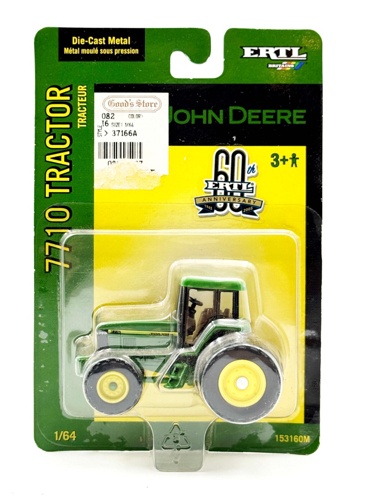 1/64 John Deere 7710 Fwa Tractor