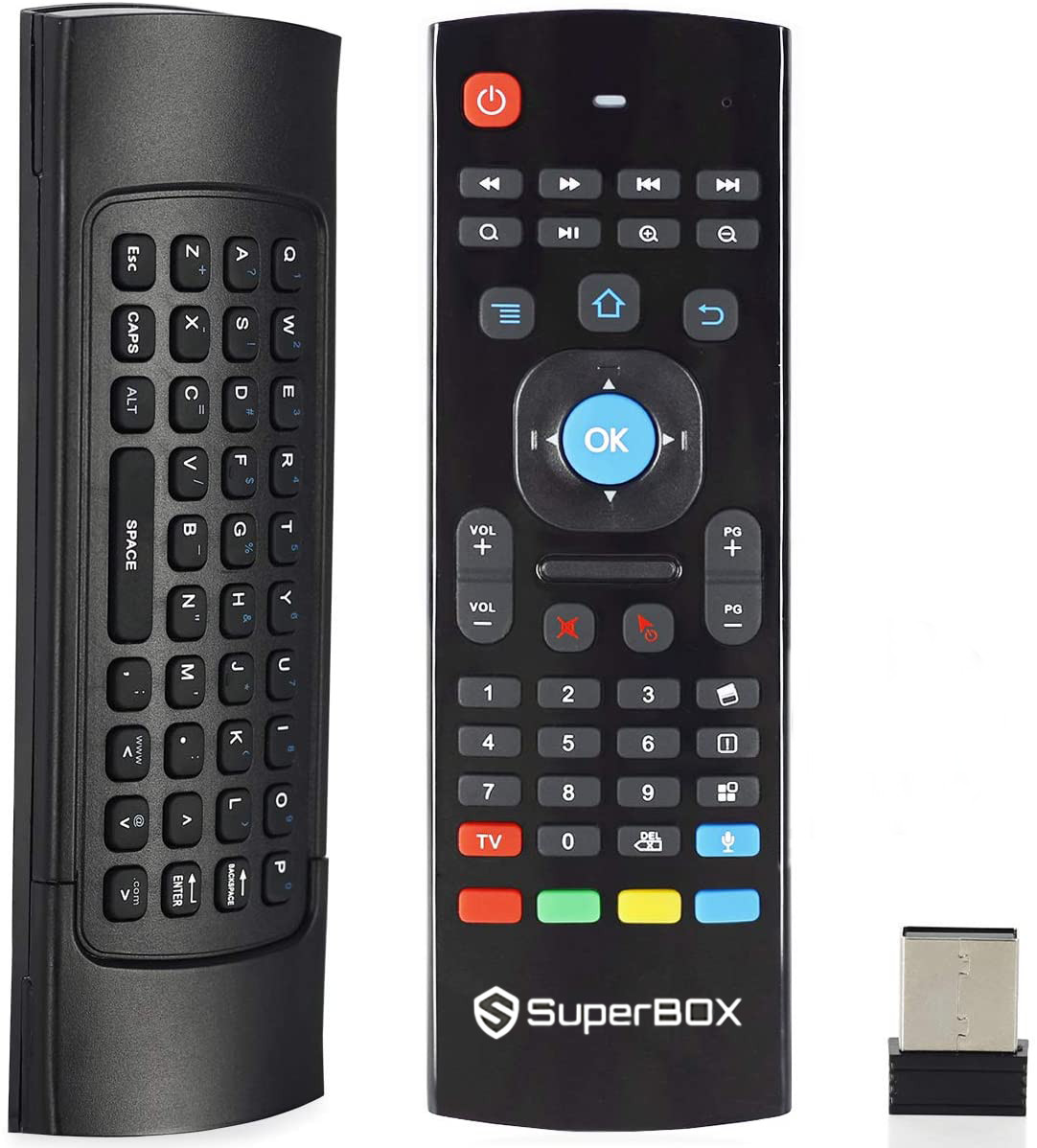 Superbox S1 S2 S3 S4 S5 S6 S7 Elite Wireless Backlit Remote & keyboard (no voice