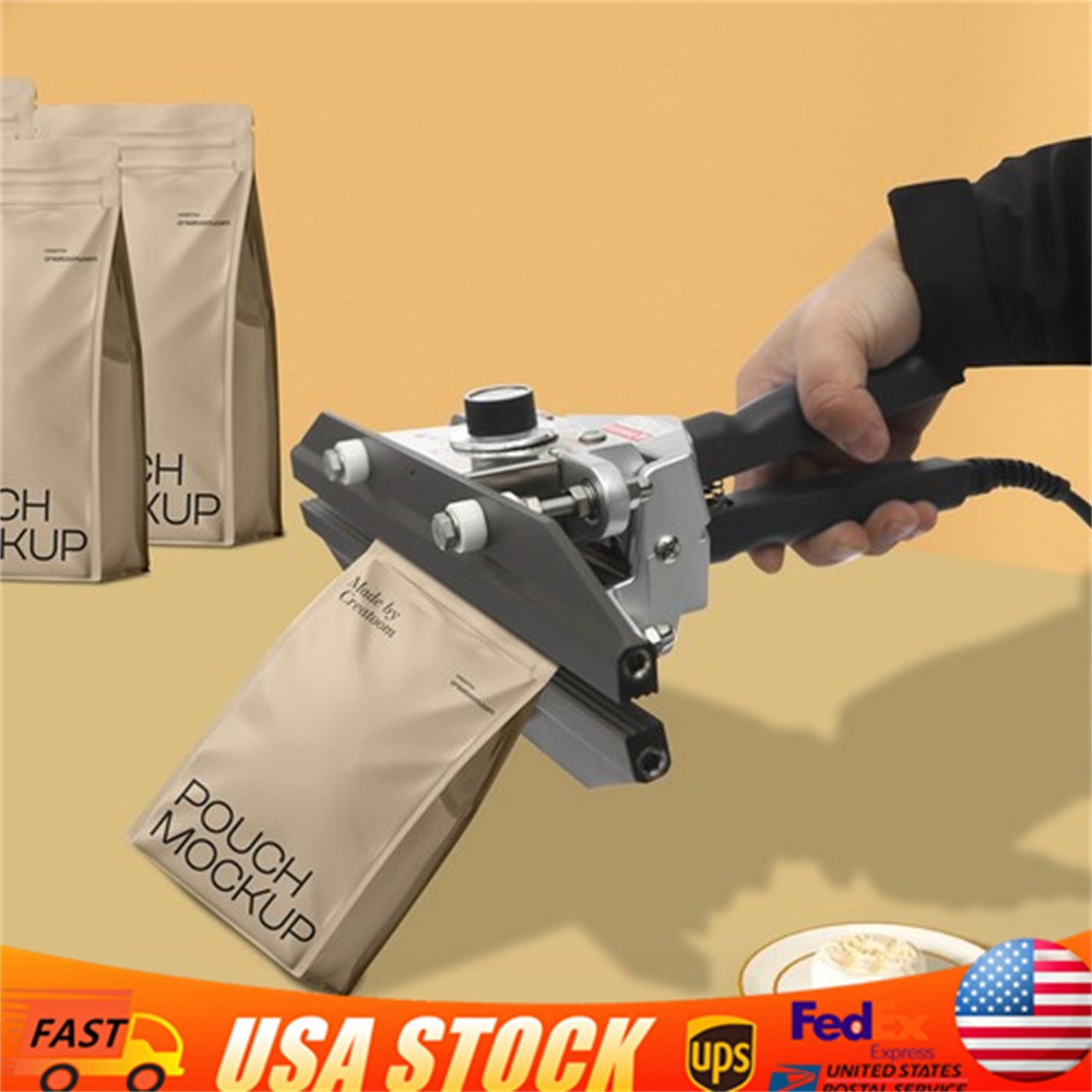 Hand Healed Crimp Sealer Manual Portable Heat Sealer for 0-30cm Length 500W