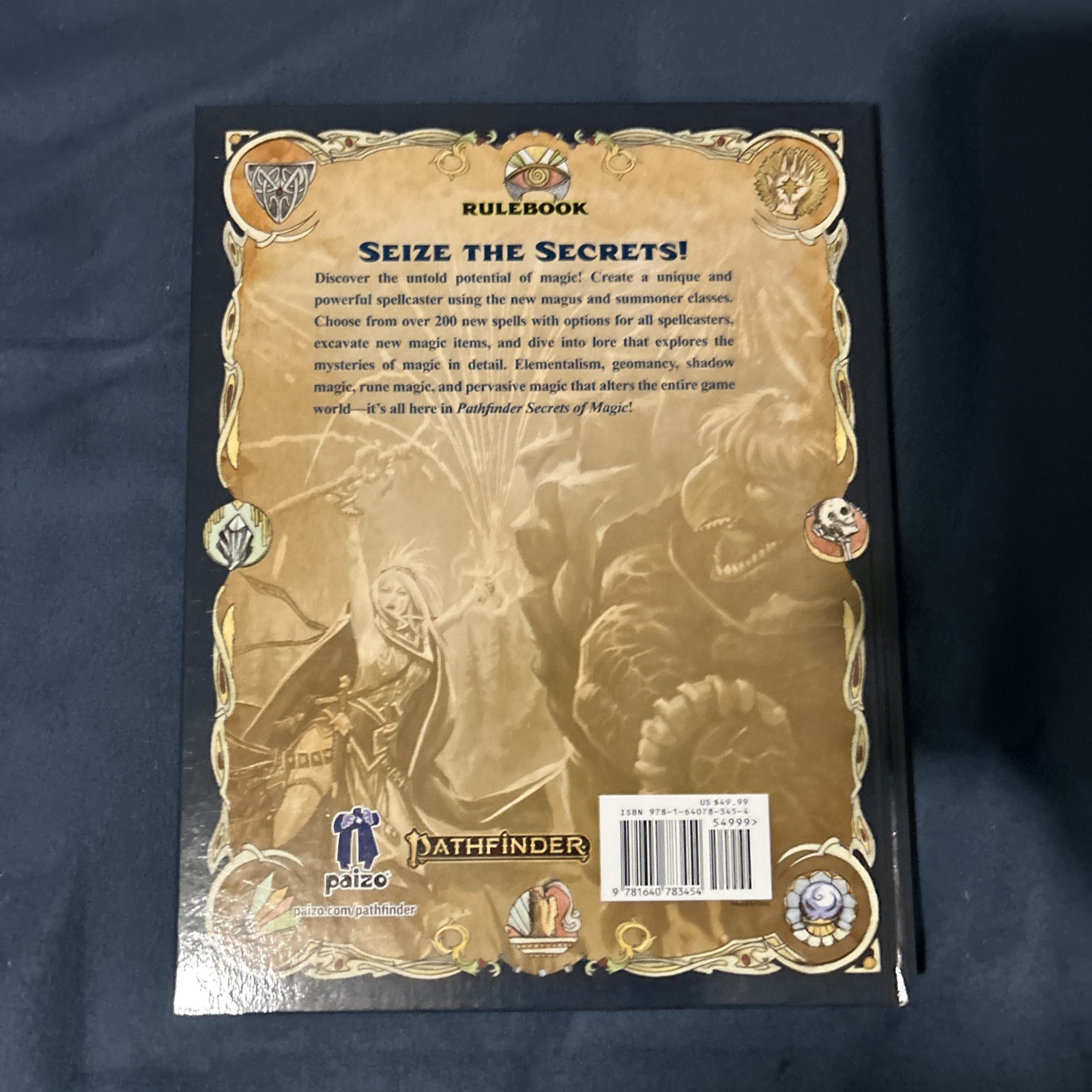 Pathfinder Roleplaying Game Second Edition (2E) Secrets of Magic