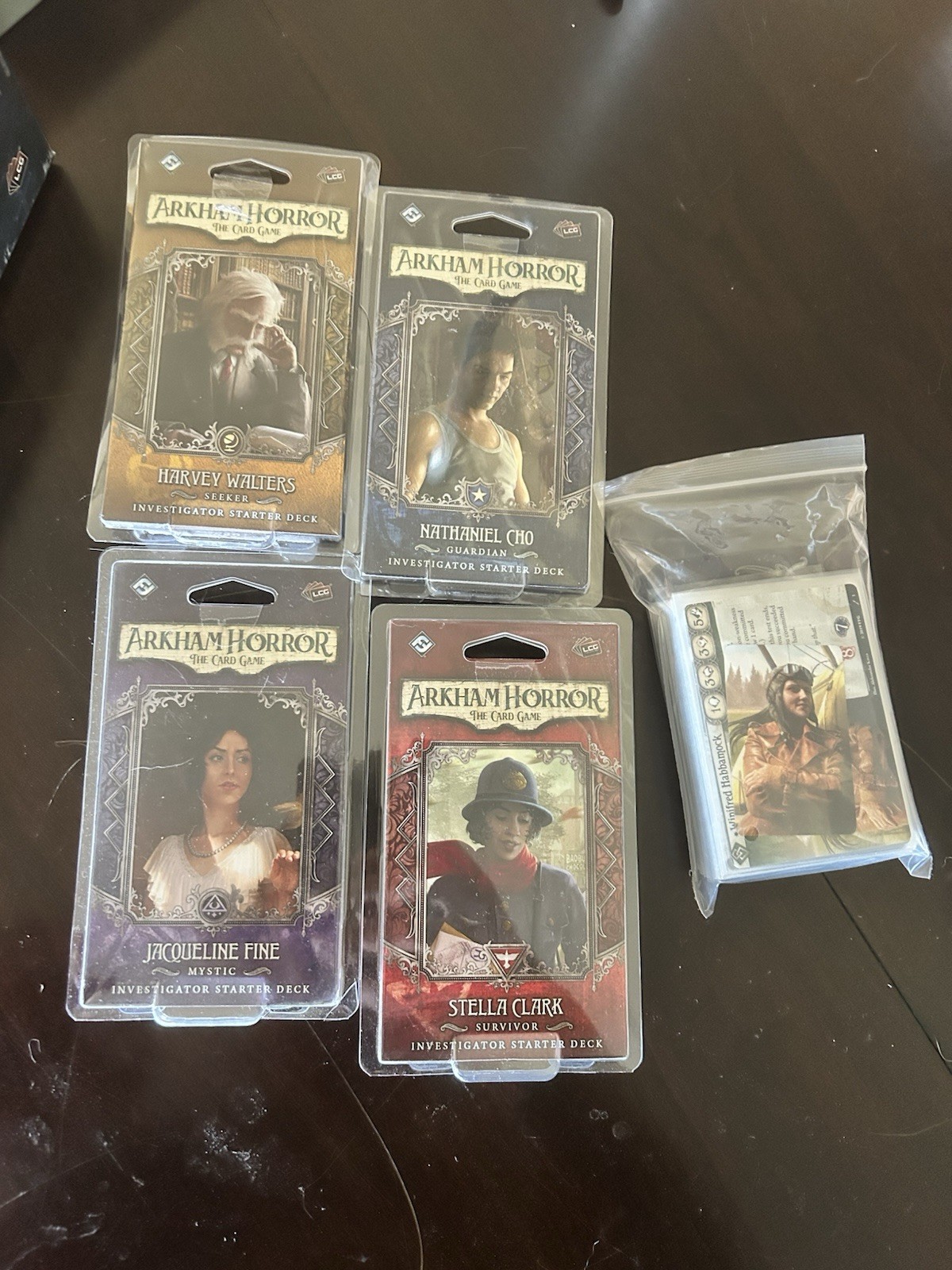 Arkham Horror LCG Investigator Starter Decks Bundle OOP