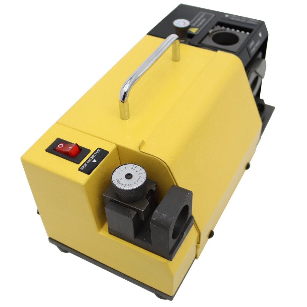 Electric Drill Bit Grinder Sharpener Machine 110V 18 Collets 3-20mm Angle Adjust