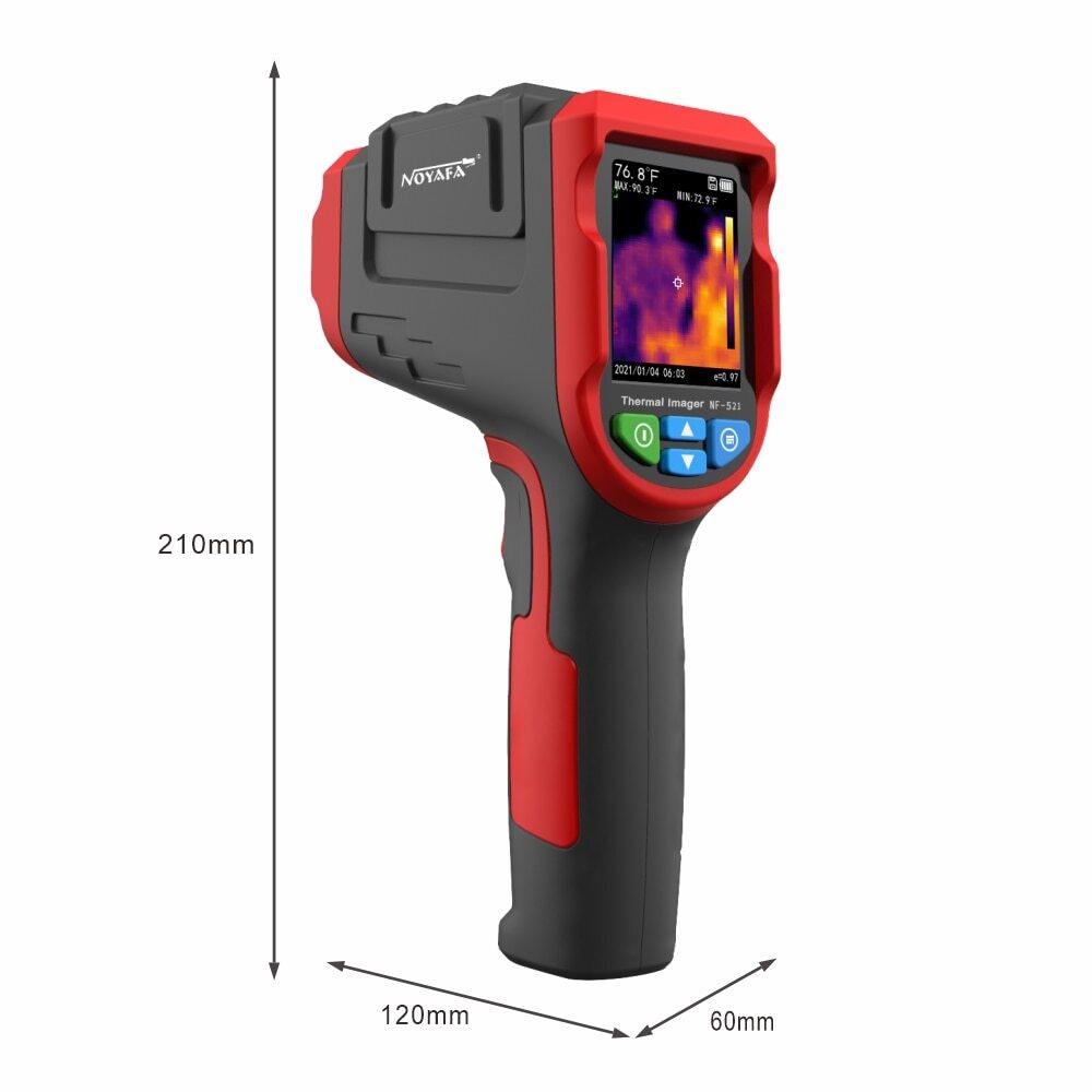 Hot Infrared Thermal Imager Camera Temperature Detector -10 to 400C PC Software