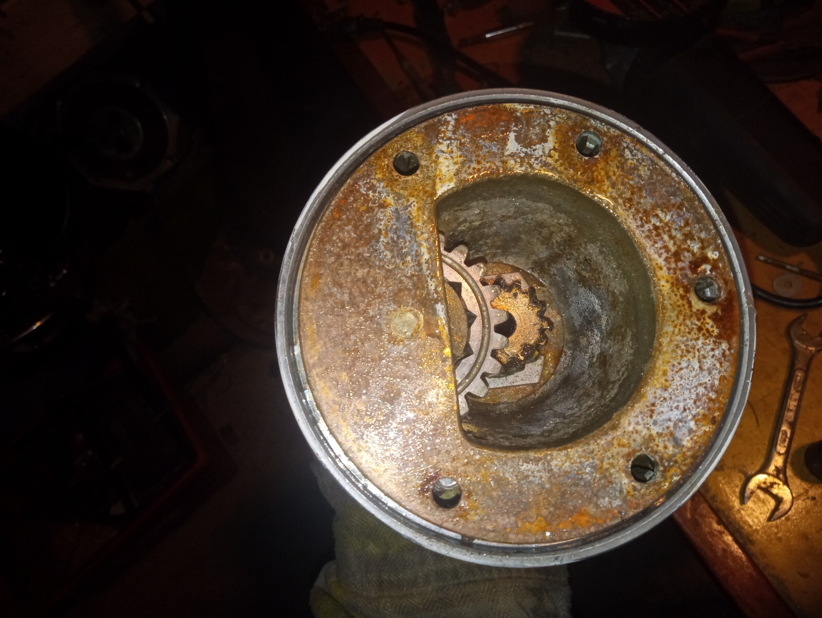 Barient 18 Chromed Bronze 2 Speed Winch -Cleaned & Serviced
