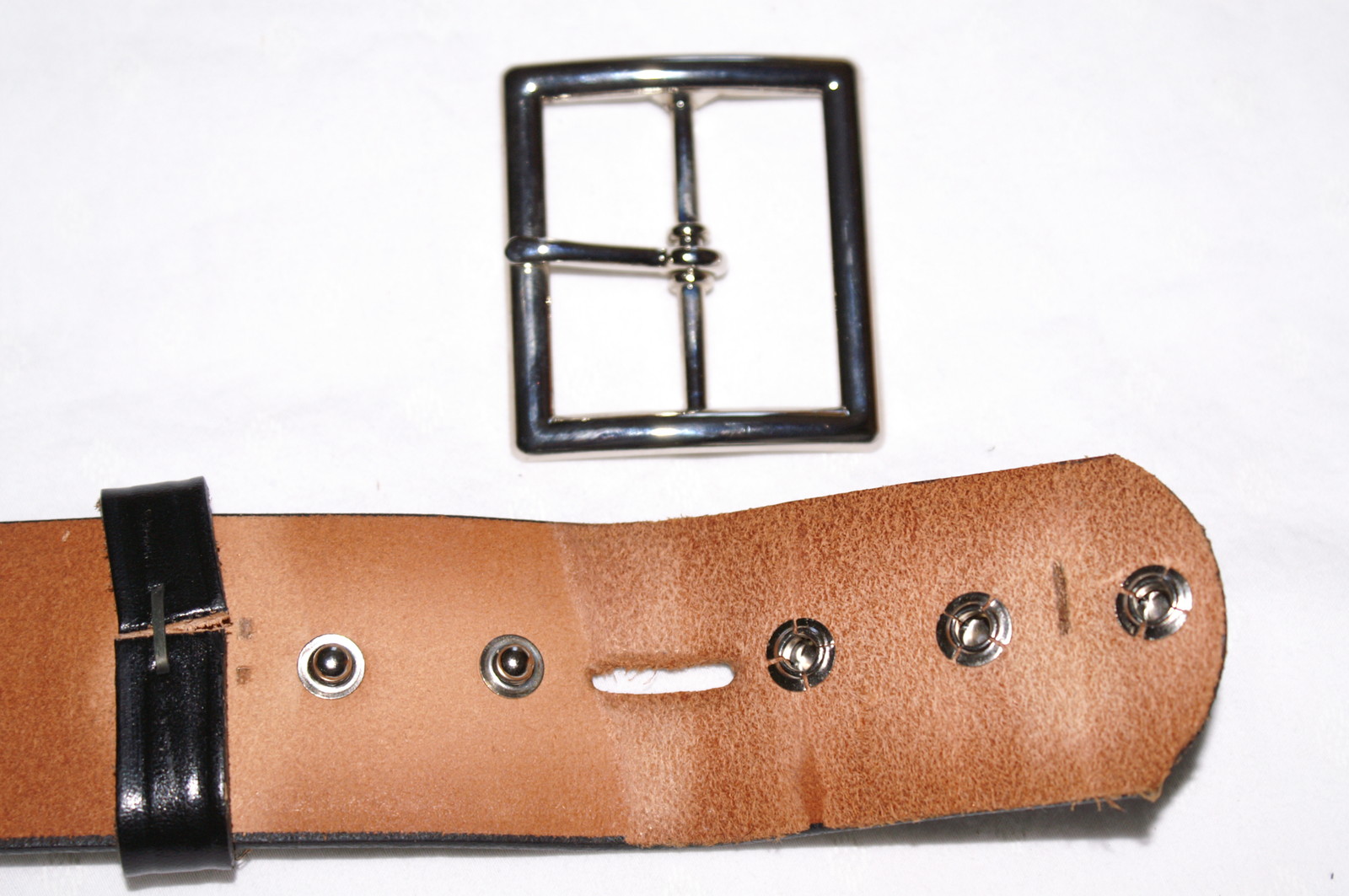 NEW BELT GARRISON LEATHER 1 3/4" DUTY POLICE EMS EMT UNIFORM SECURITY USA 28