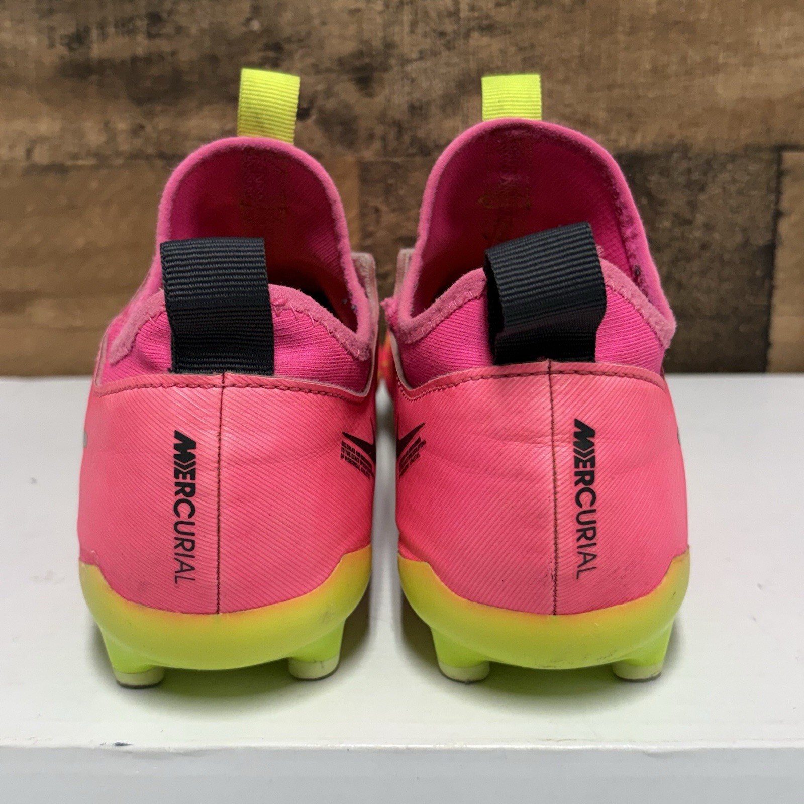 Nike Zoom Vapor 15 Academy FG MG - Pink - Kids size 6y - DJ5617-605